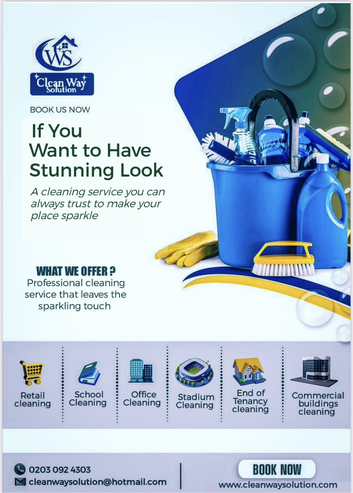 Cleanwaysolution.com Facebook ad