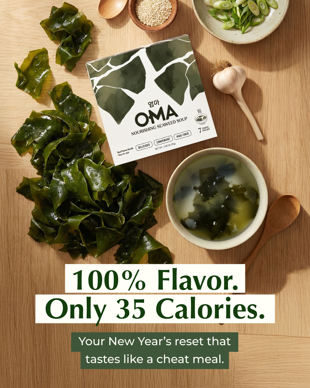 OMA Natural Food Facebook ad