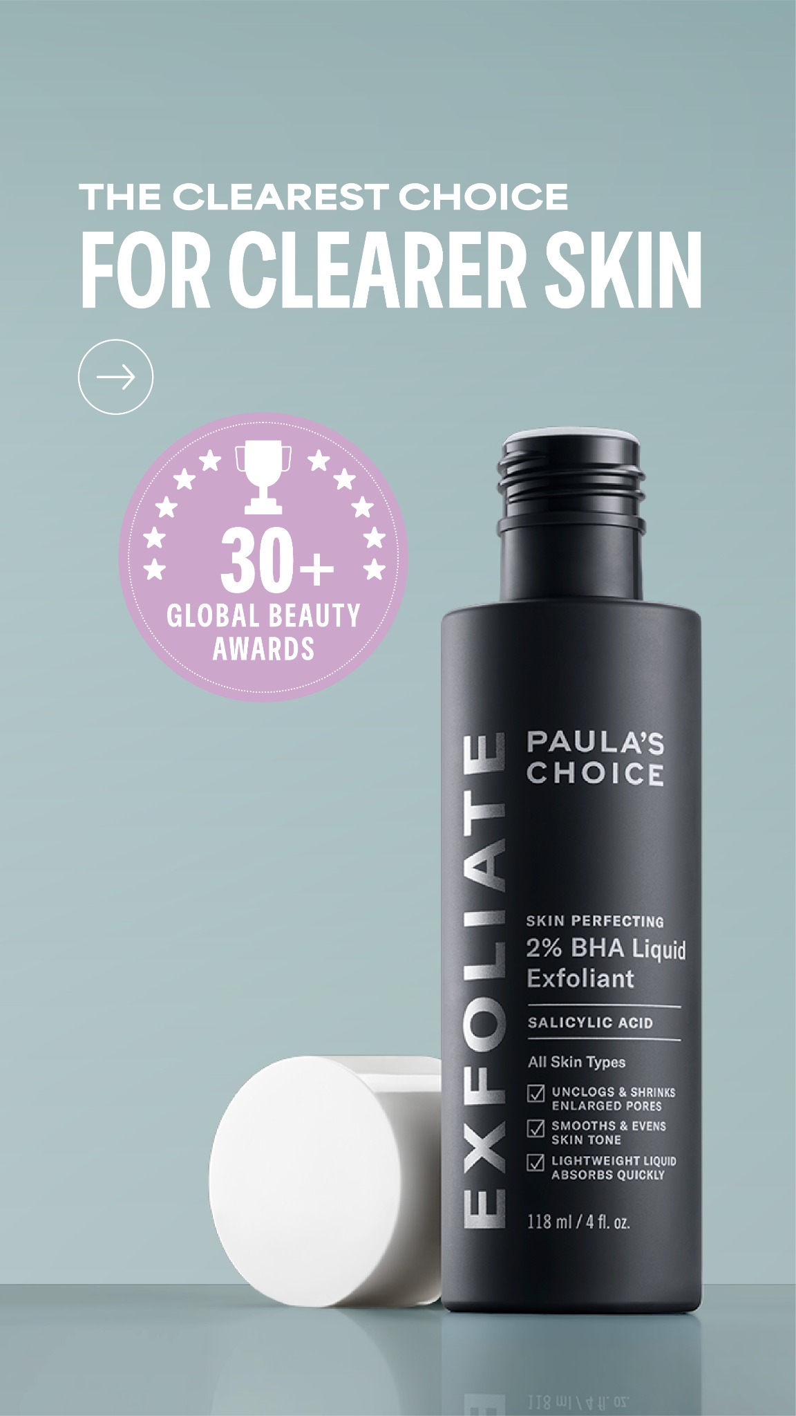 Paula's Choice Facebook ad