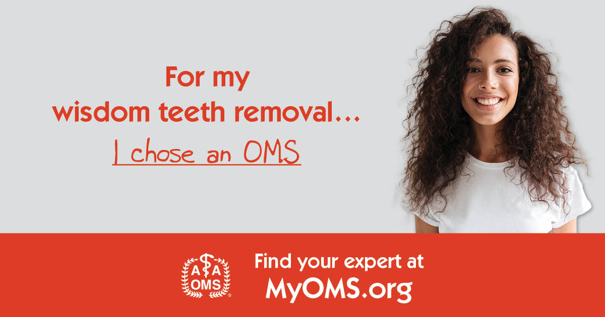 American Association of Oral and Maxillofacial Surgeons - AAOMS Facebook ad: Learn About Wisdom Teeth Surgery