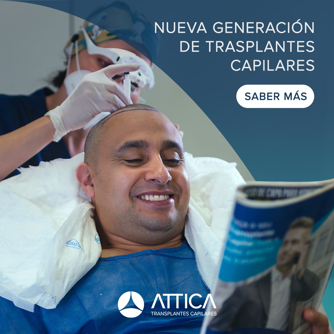 Attica - Transplantes Capilares Facebook ad from Mar 16, 2026