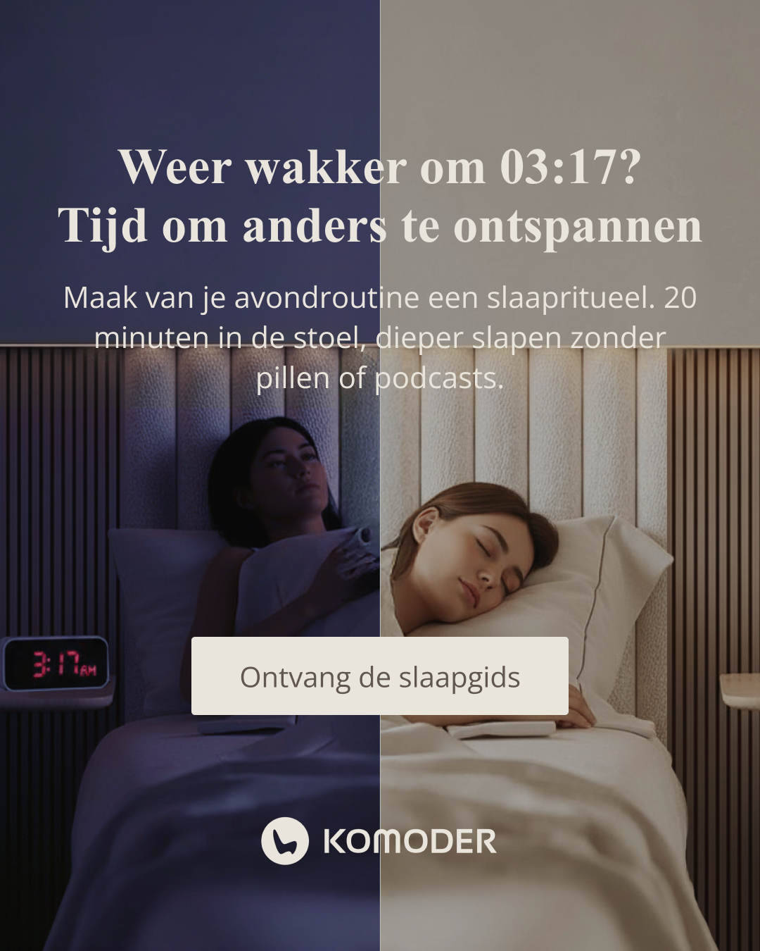 Komoder Massagestoelen Facebook ad