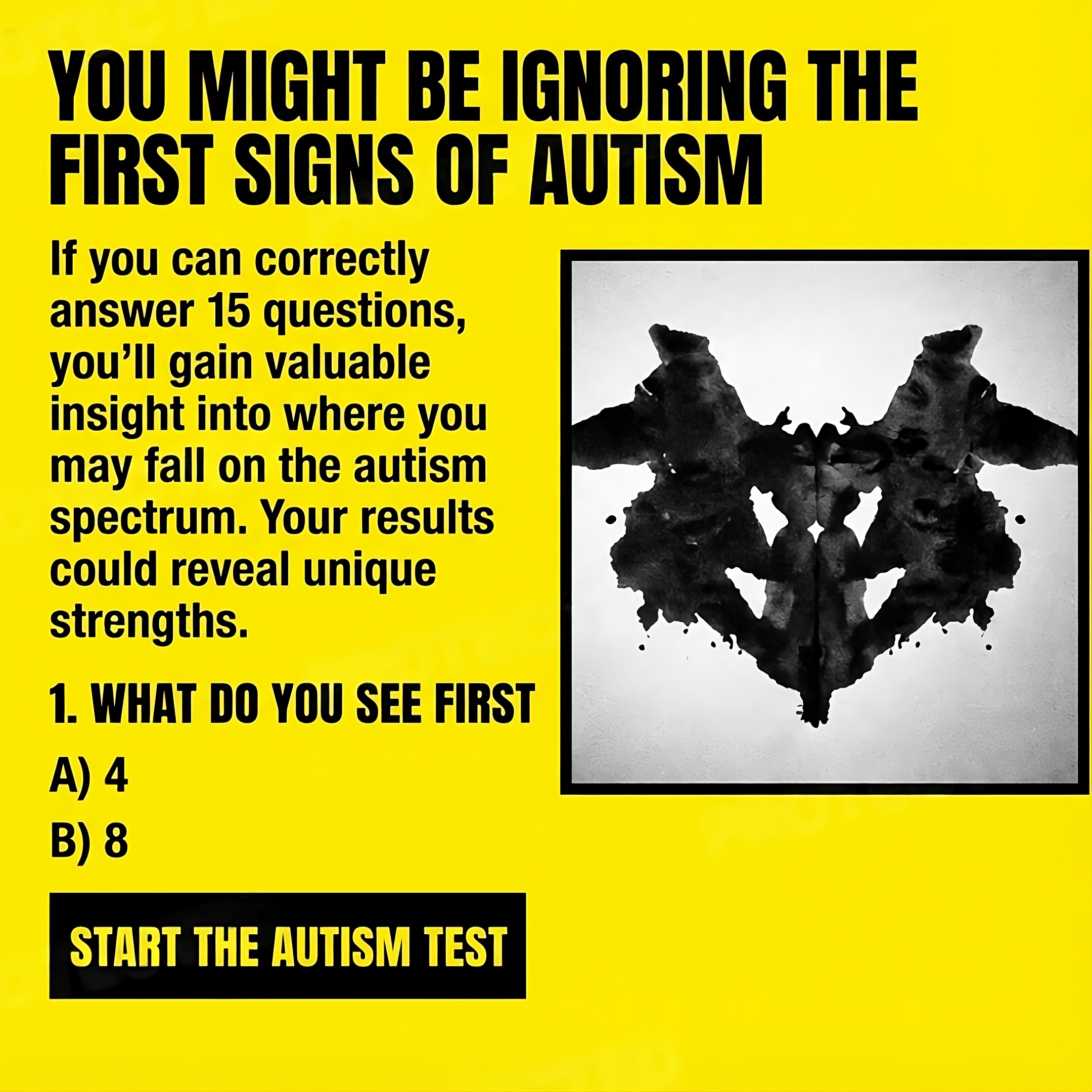 Personality Test: Created by Experts  Facebook ad