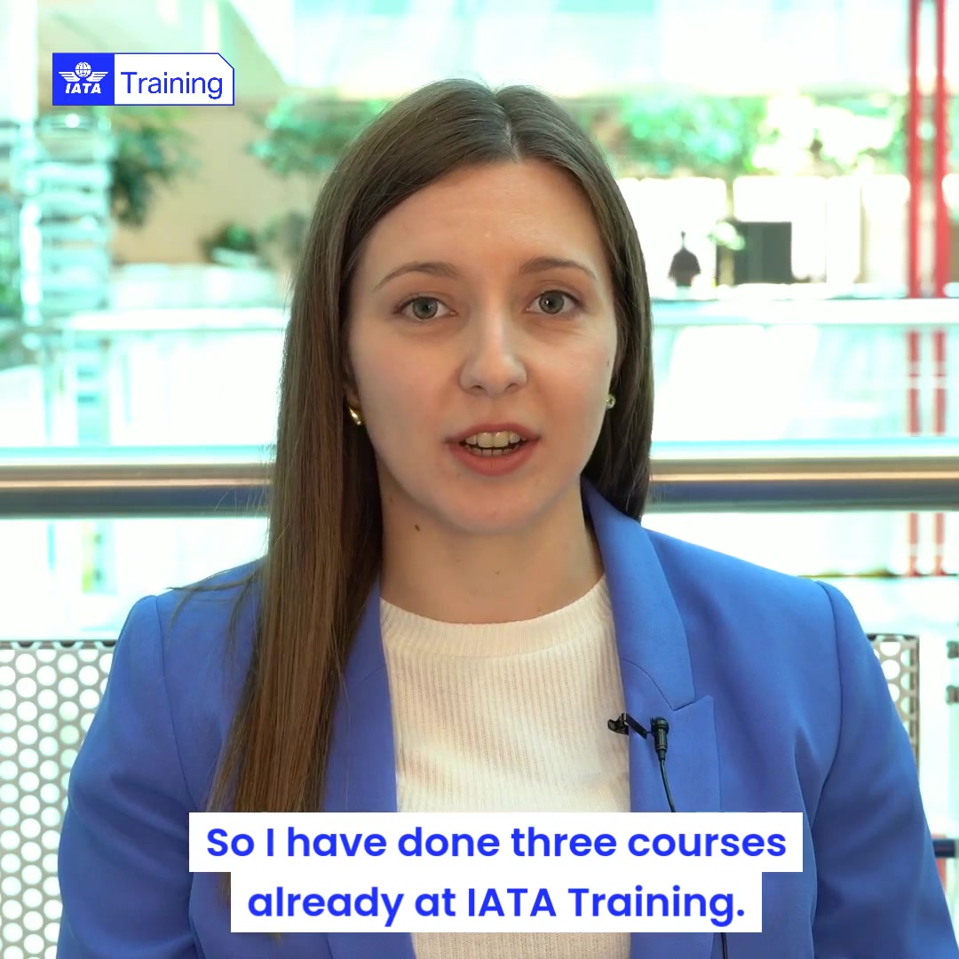 IATA Training Facebook ad: Get the course outline
