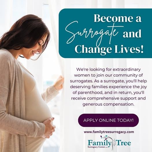 Family Tree Surrogacy Center, LLC Facebook ad: San Diego Surrogacy Agency - Family Tree Surrogacy Center