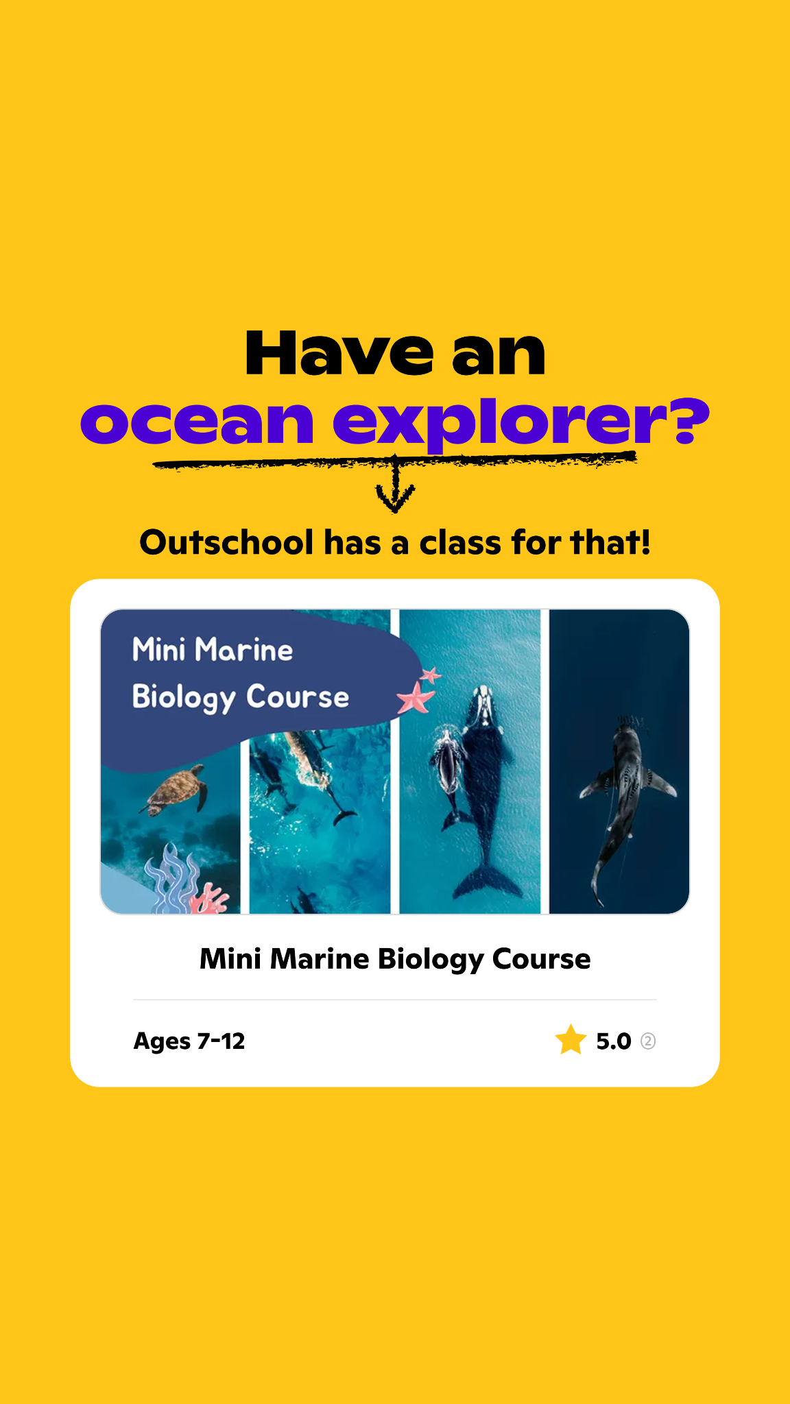 Outschool Facebook ad