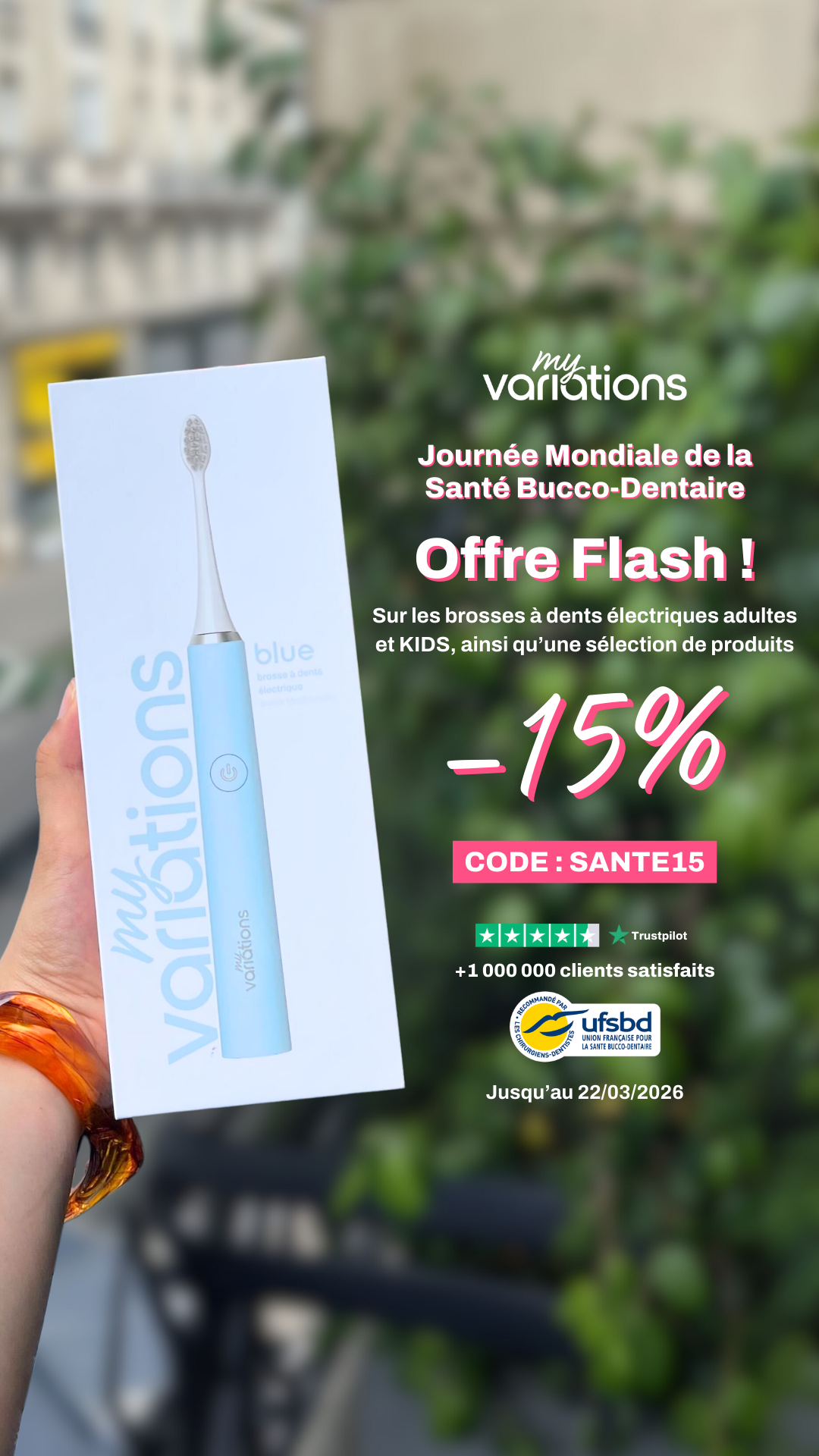 My Variations Facebook ad