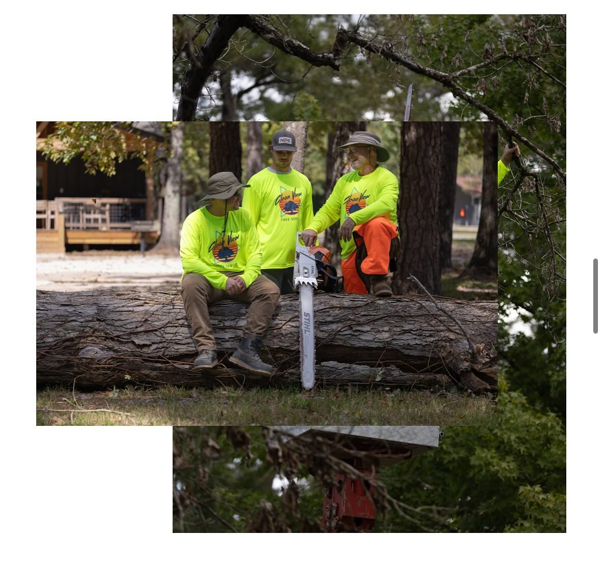 Clear View Tree Service Facebook ad