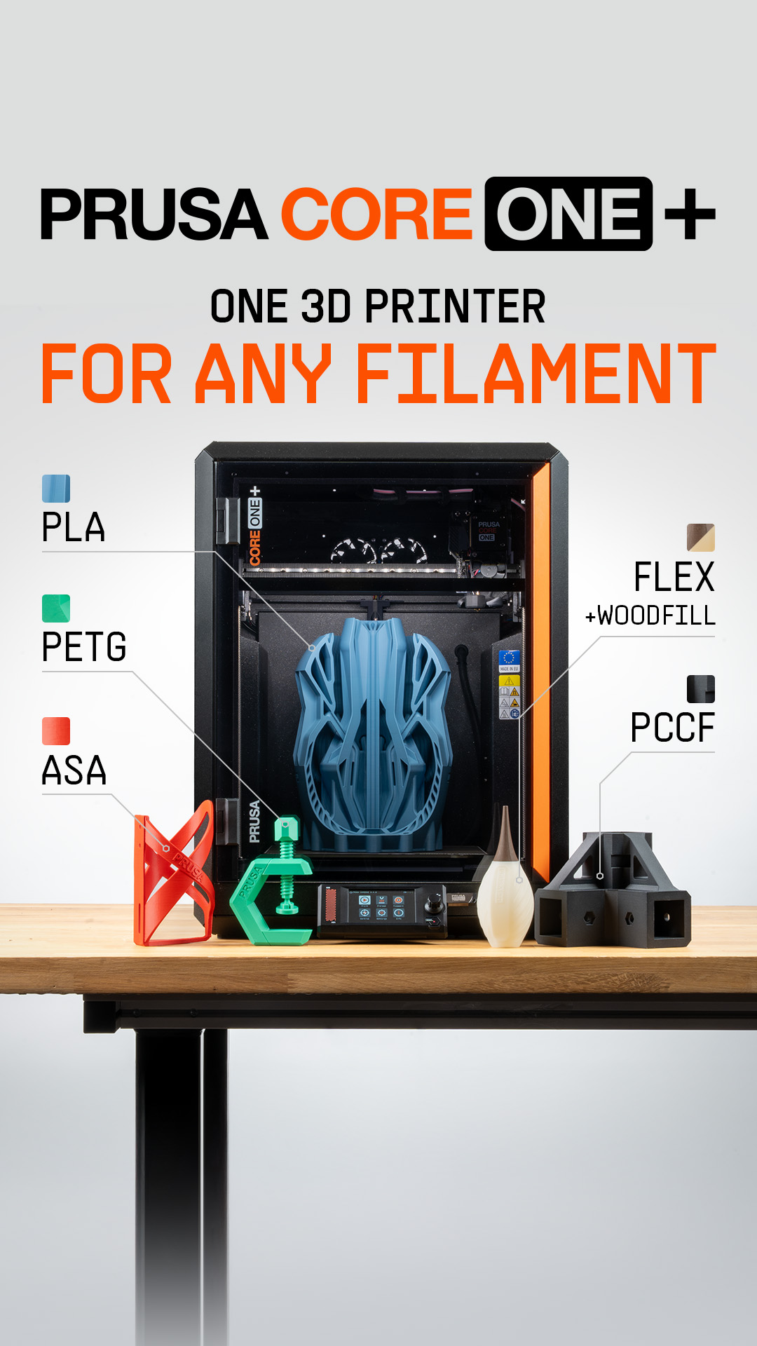 Prusa Research 3D printers Facebook ad