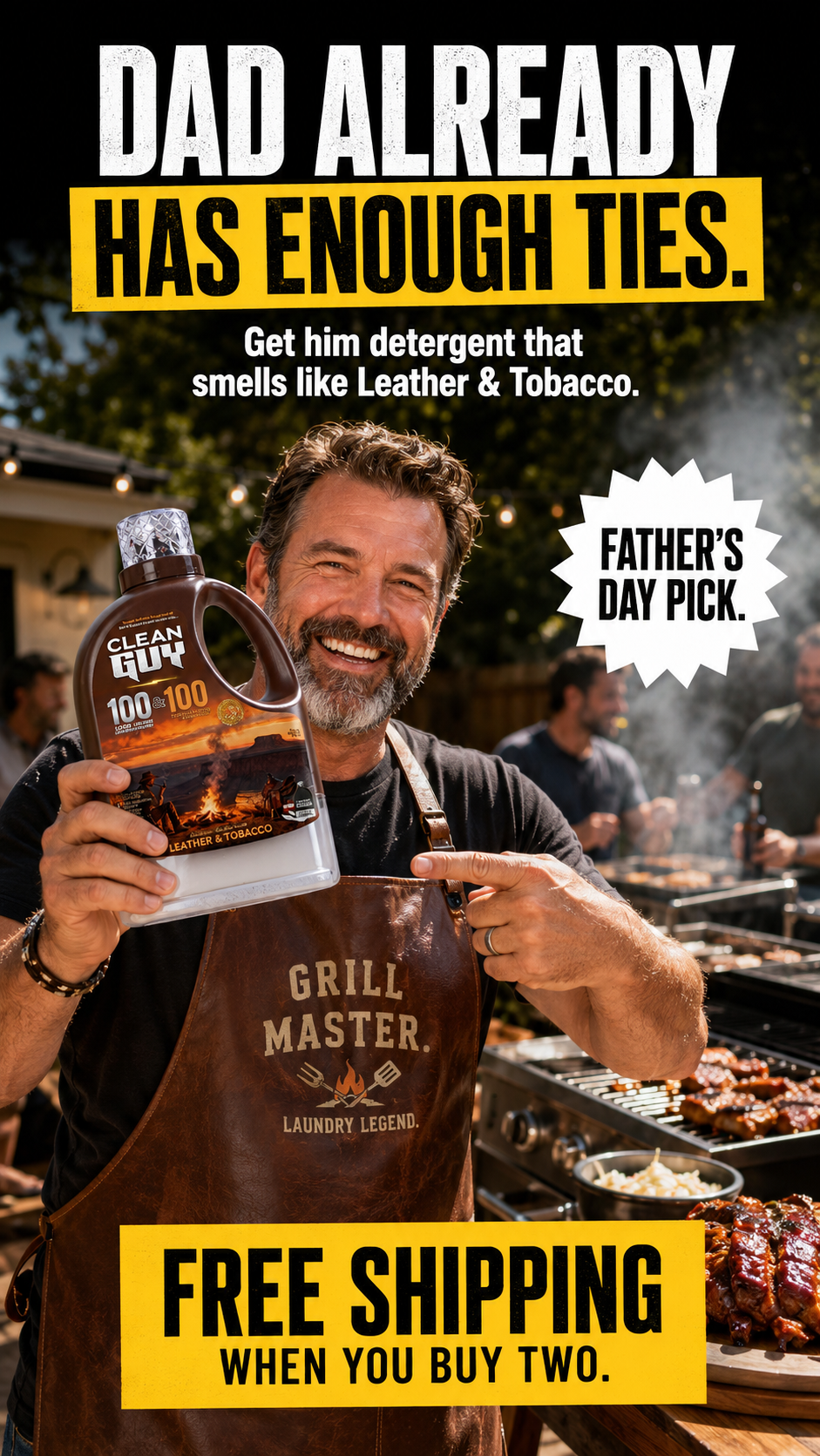 Clean Guy Facebook ad