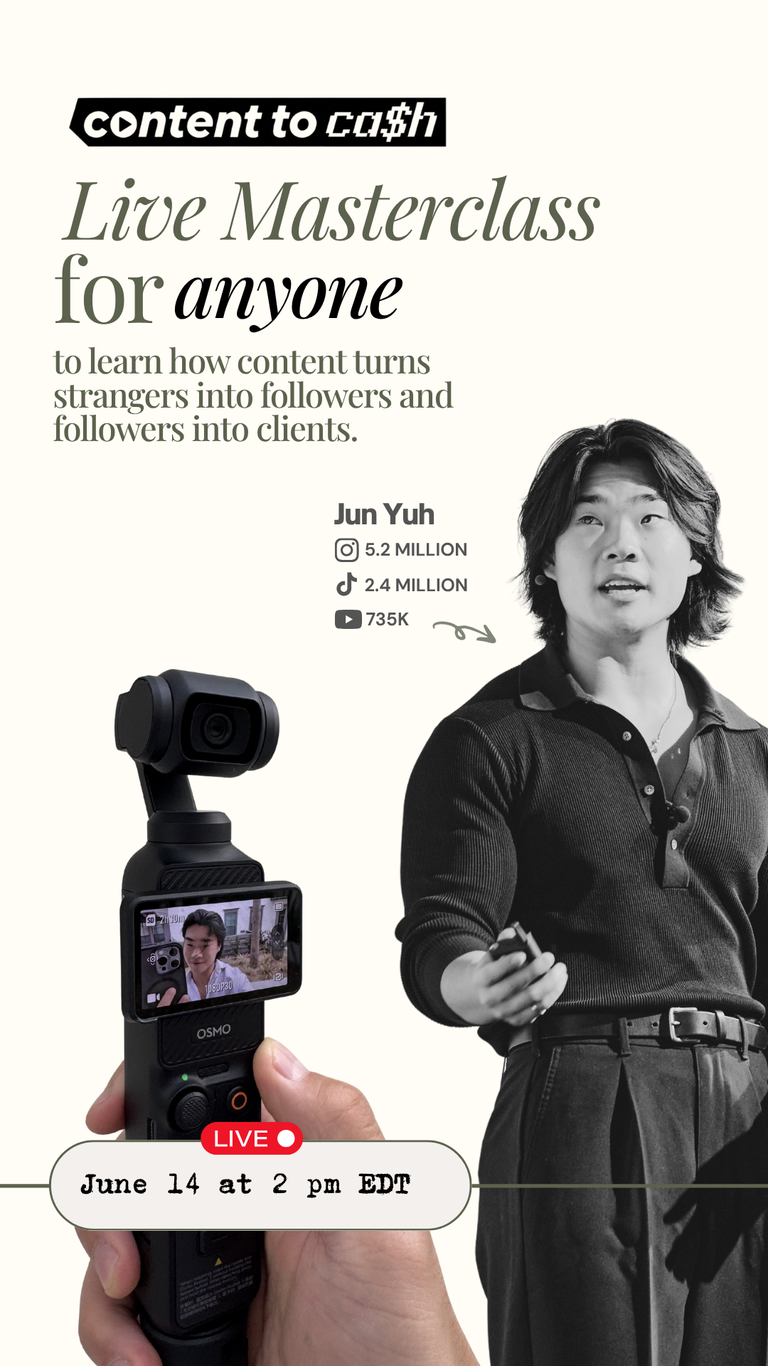Jun Yuh Facebook ad