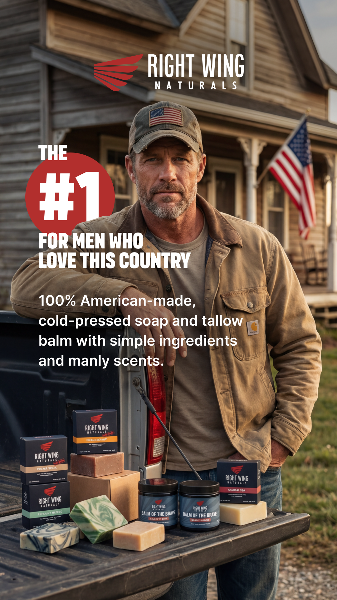 RIGHT WING Naturals Facebook ad