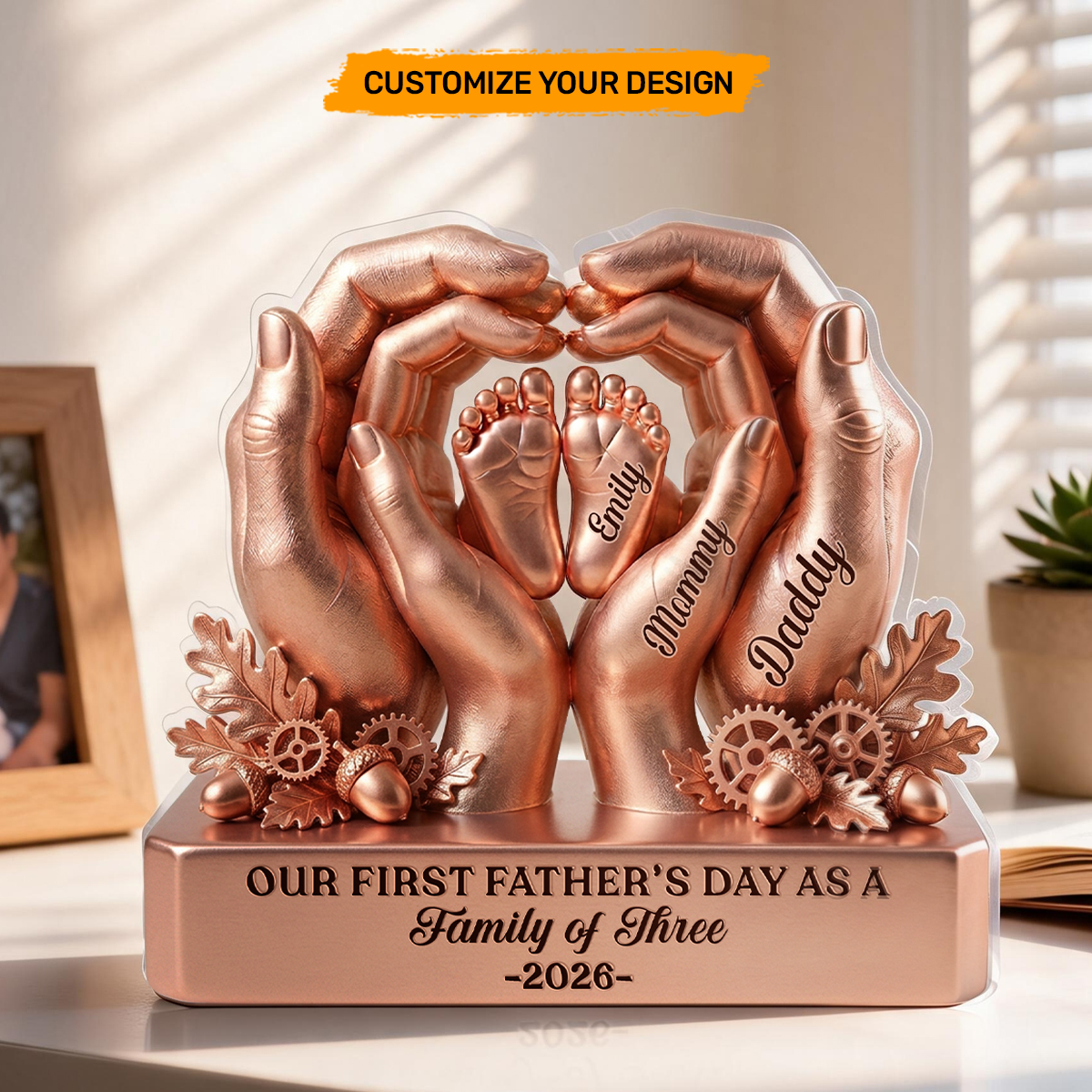 Joymade Gifts Facebook ad: Personalized Acrylic Plaque