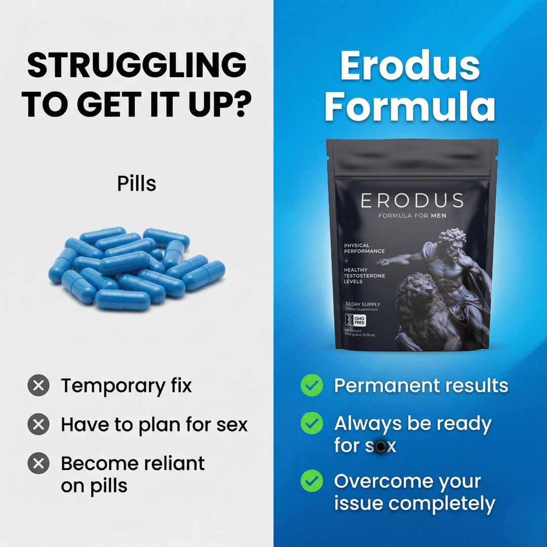 Erodus Formula For Men Facebook ad