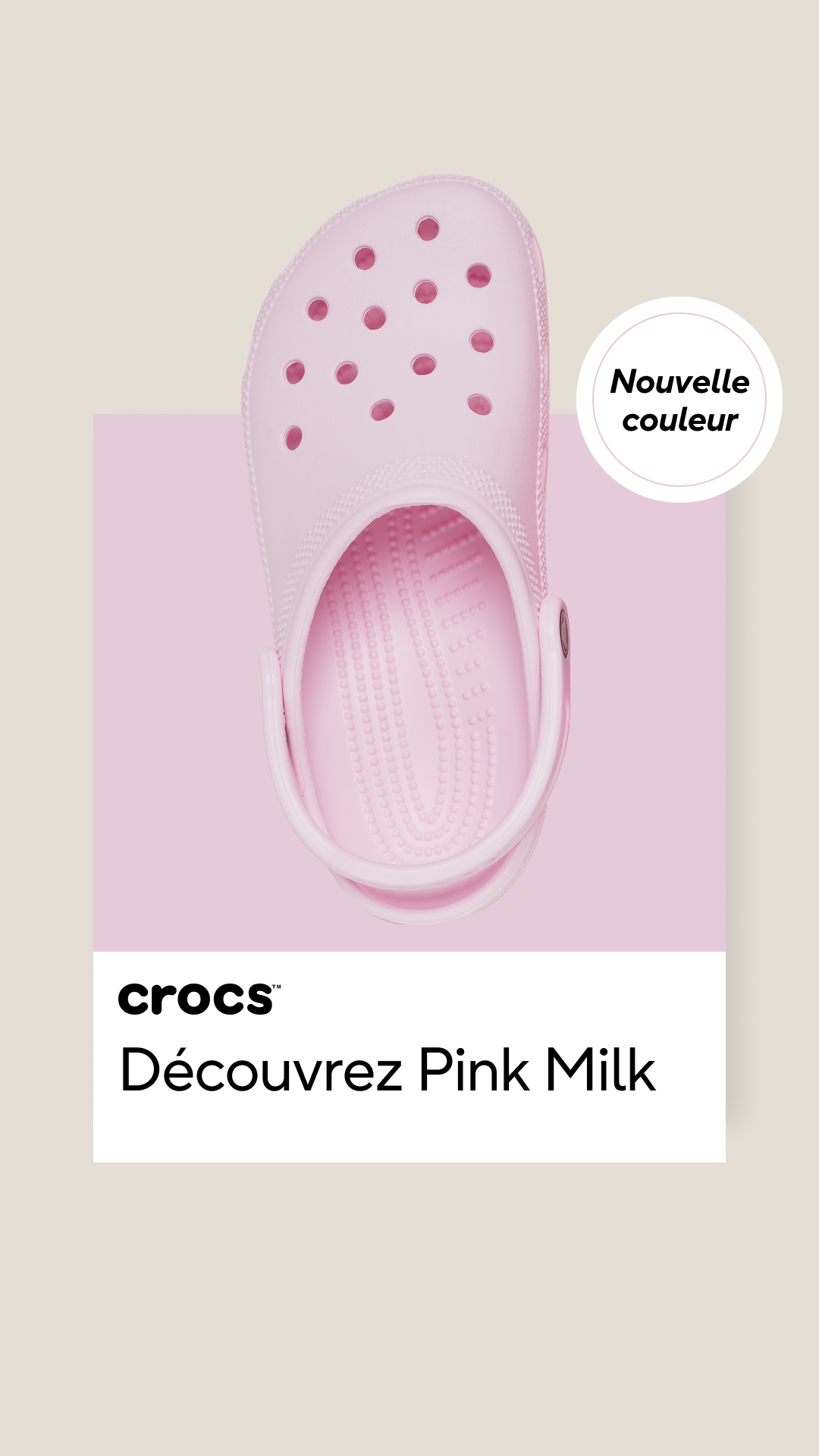 Crocs Facebook ad