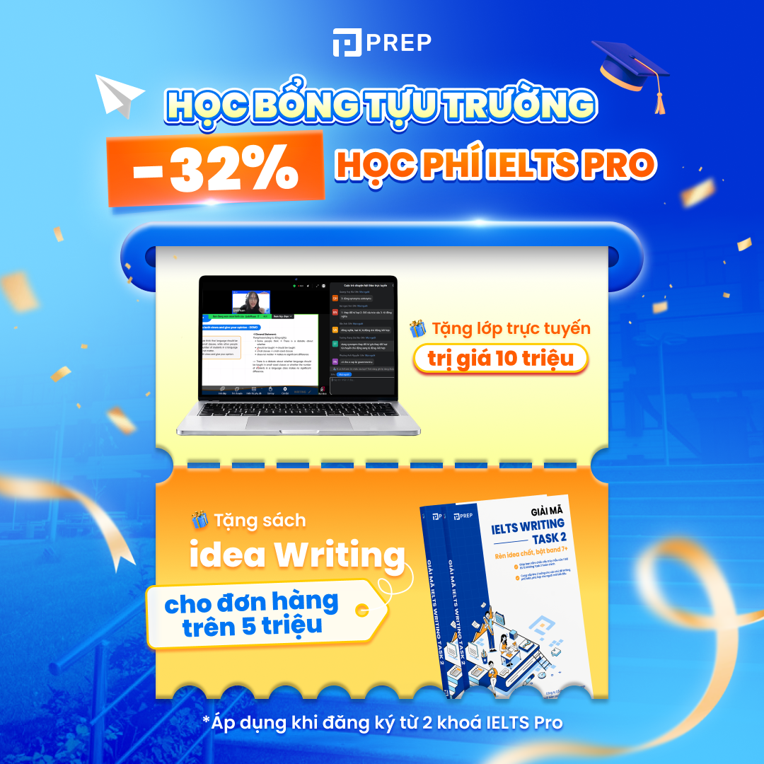 Prep For IELTS Facebook ad