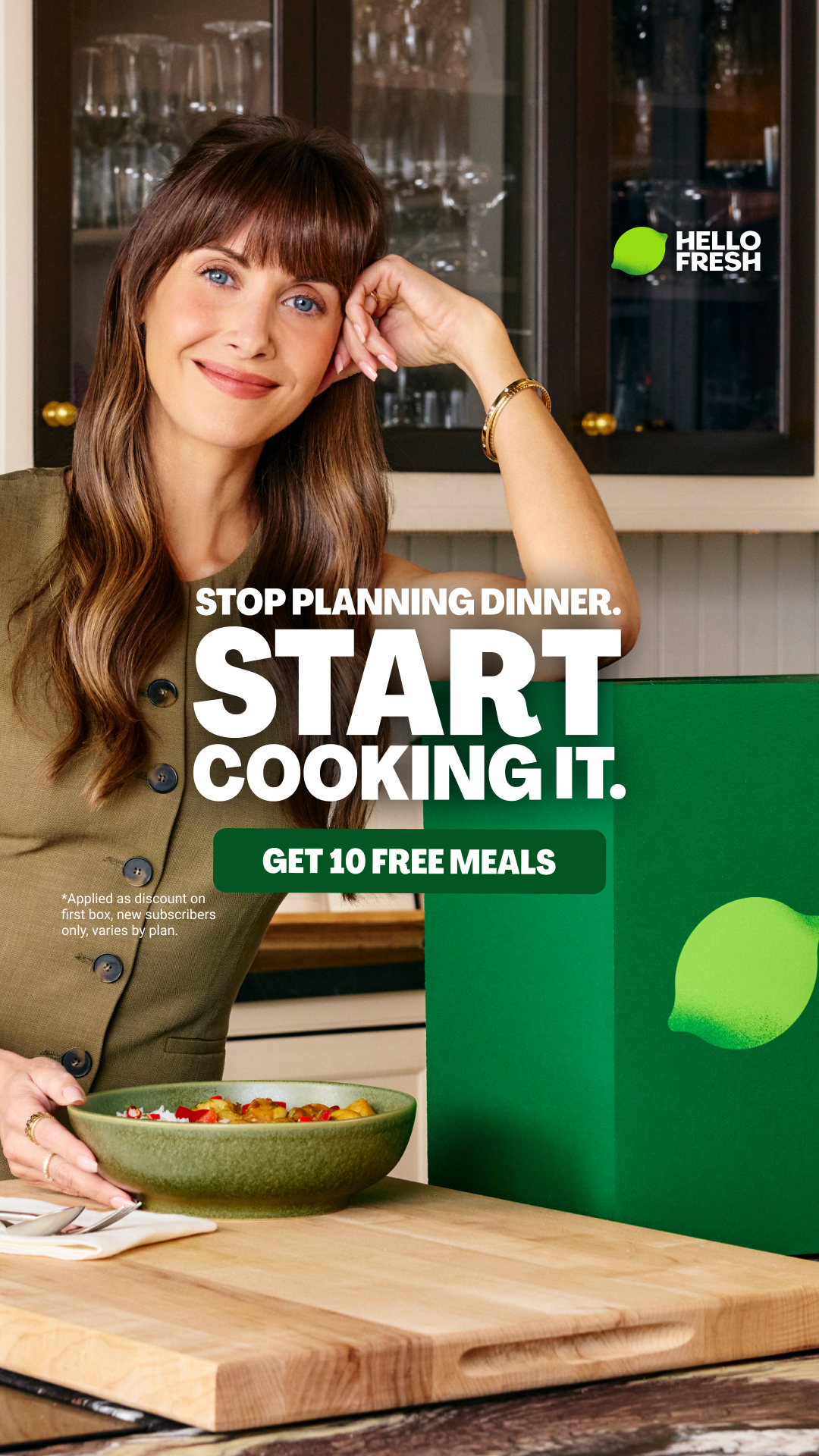 HelloFresh Facebook ad