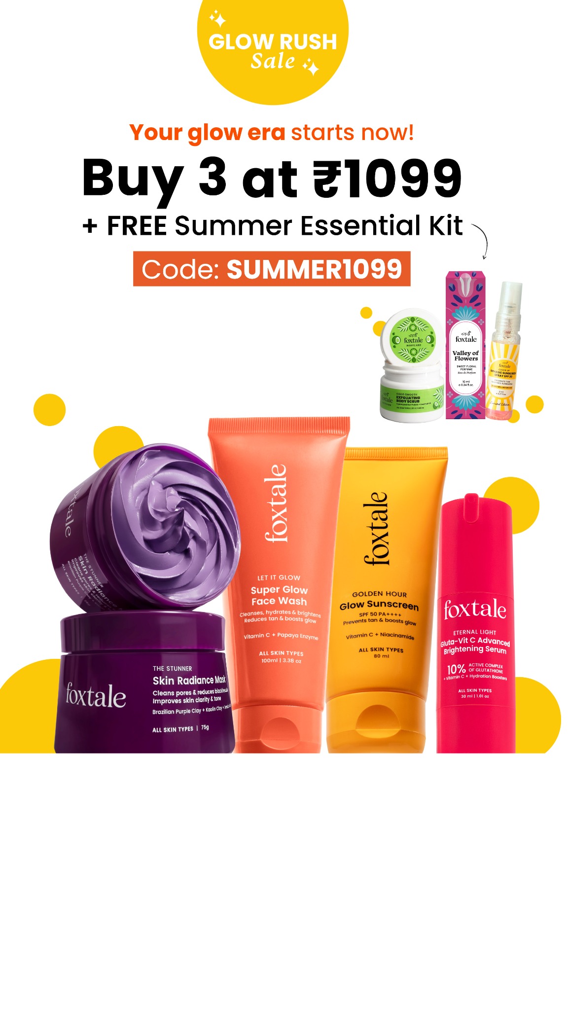 Foxtale Facebook ad