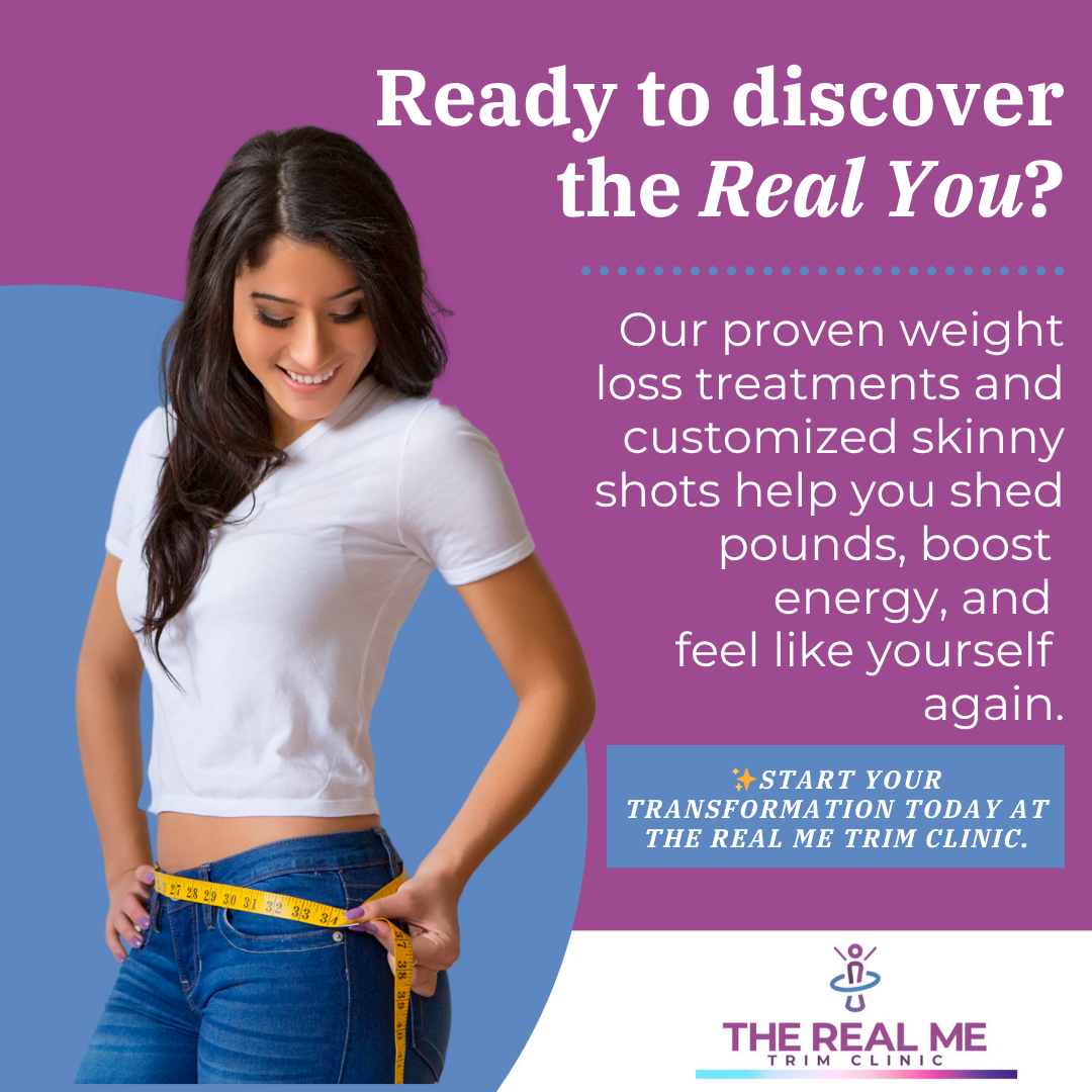 The Real Me TRiM Clinic Facebook ad: Experience Lasting Weight Loss