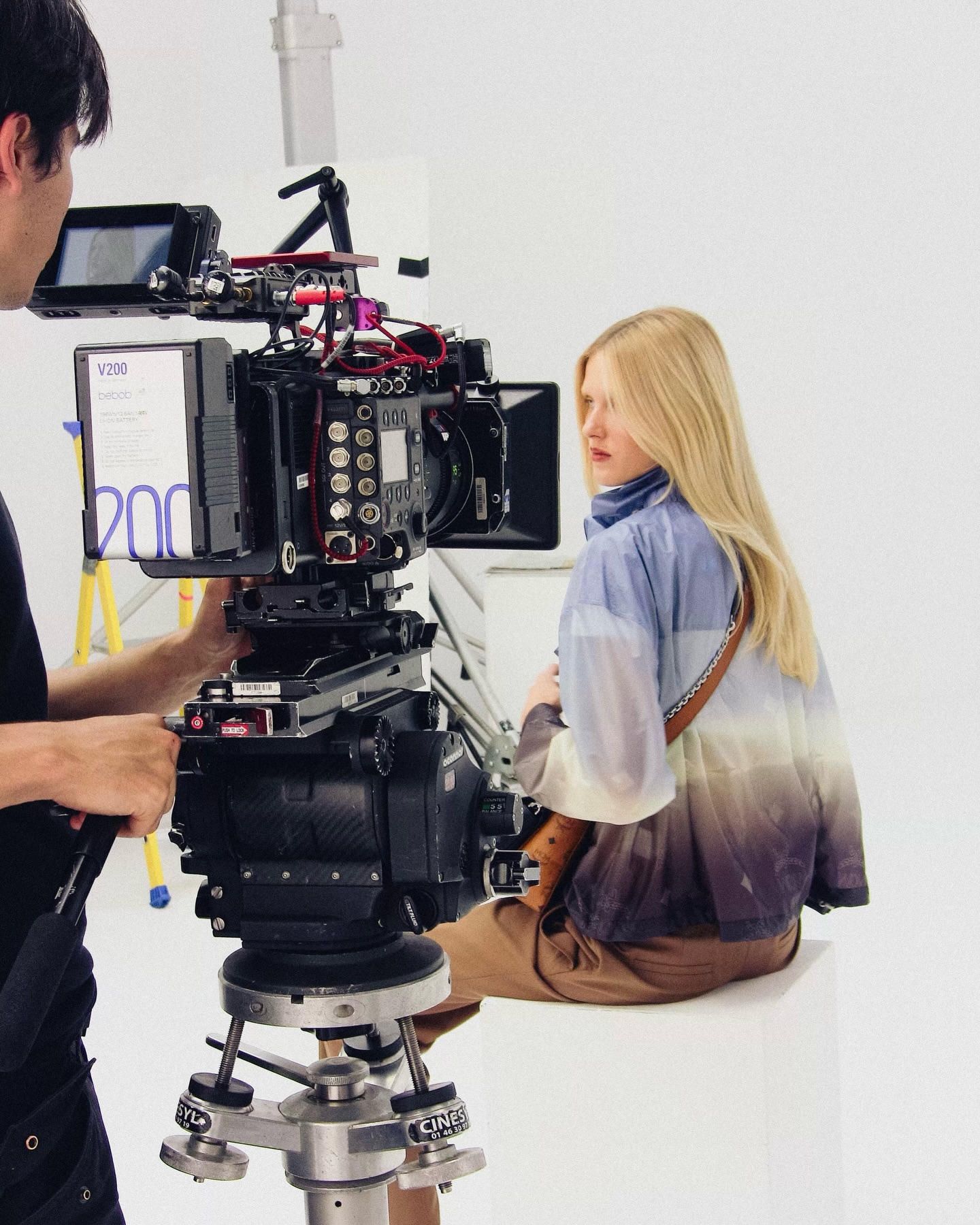 MCM Facebook ad: The magic happens in between takes.