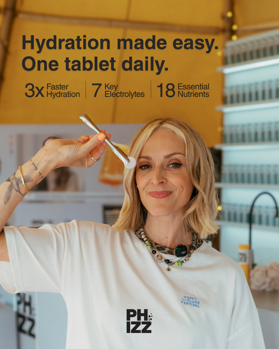 Phizz Facebook ad: 25% Off Your First Order