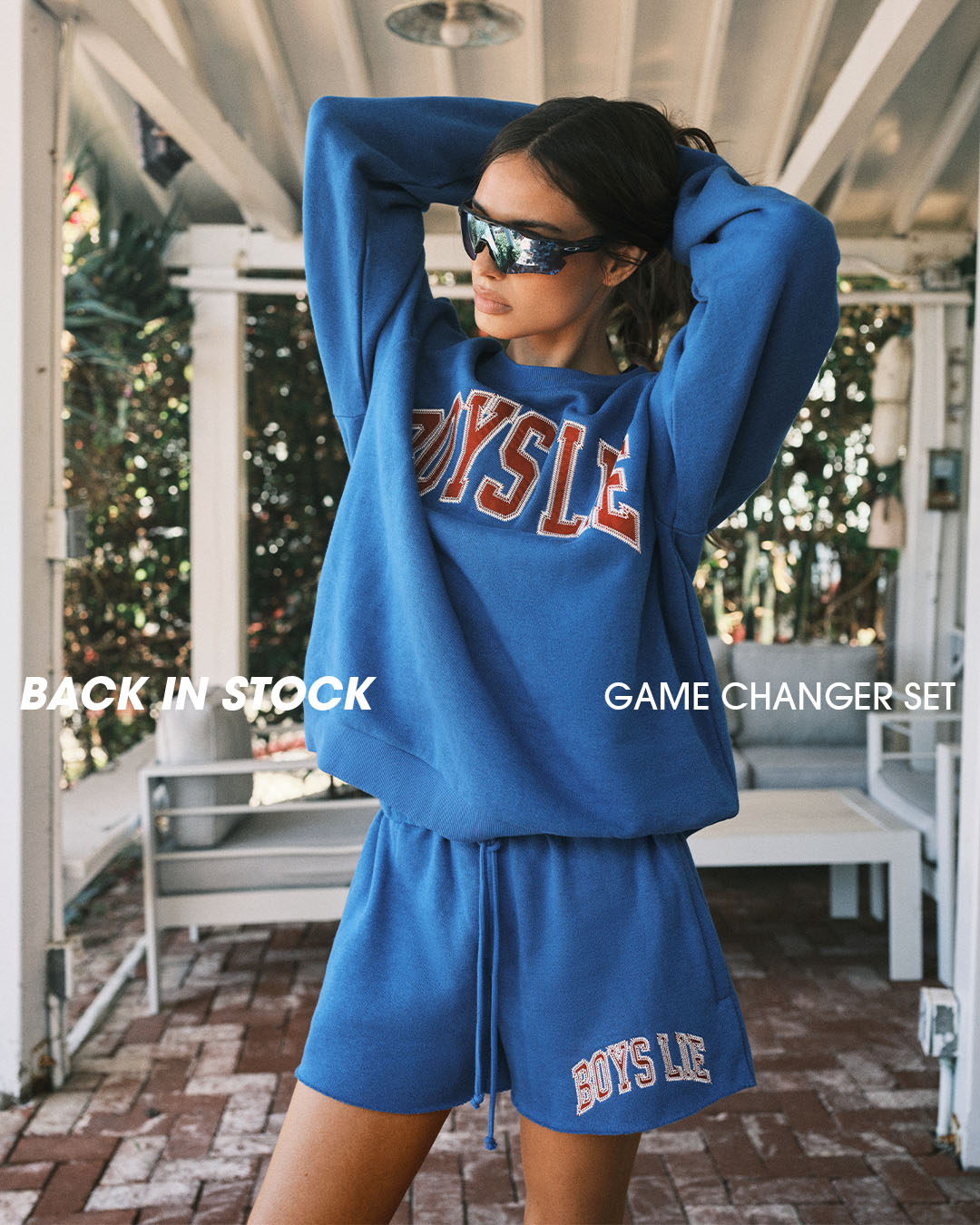 Boys Lie Facebook ad: BACK IN STOCK