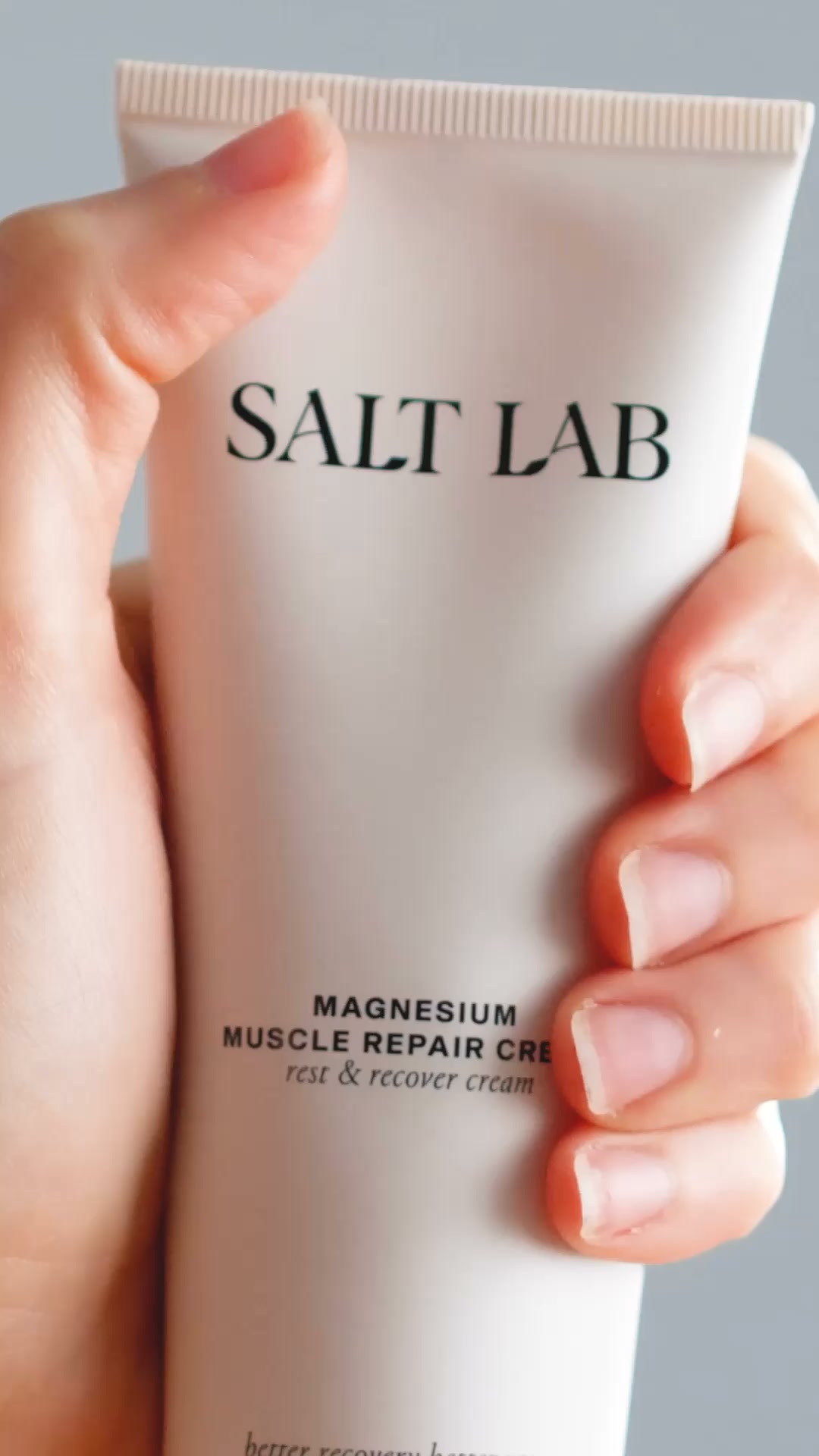 Salt Lab Facebook ad: Magnesium made for recovery