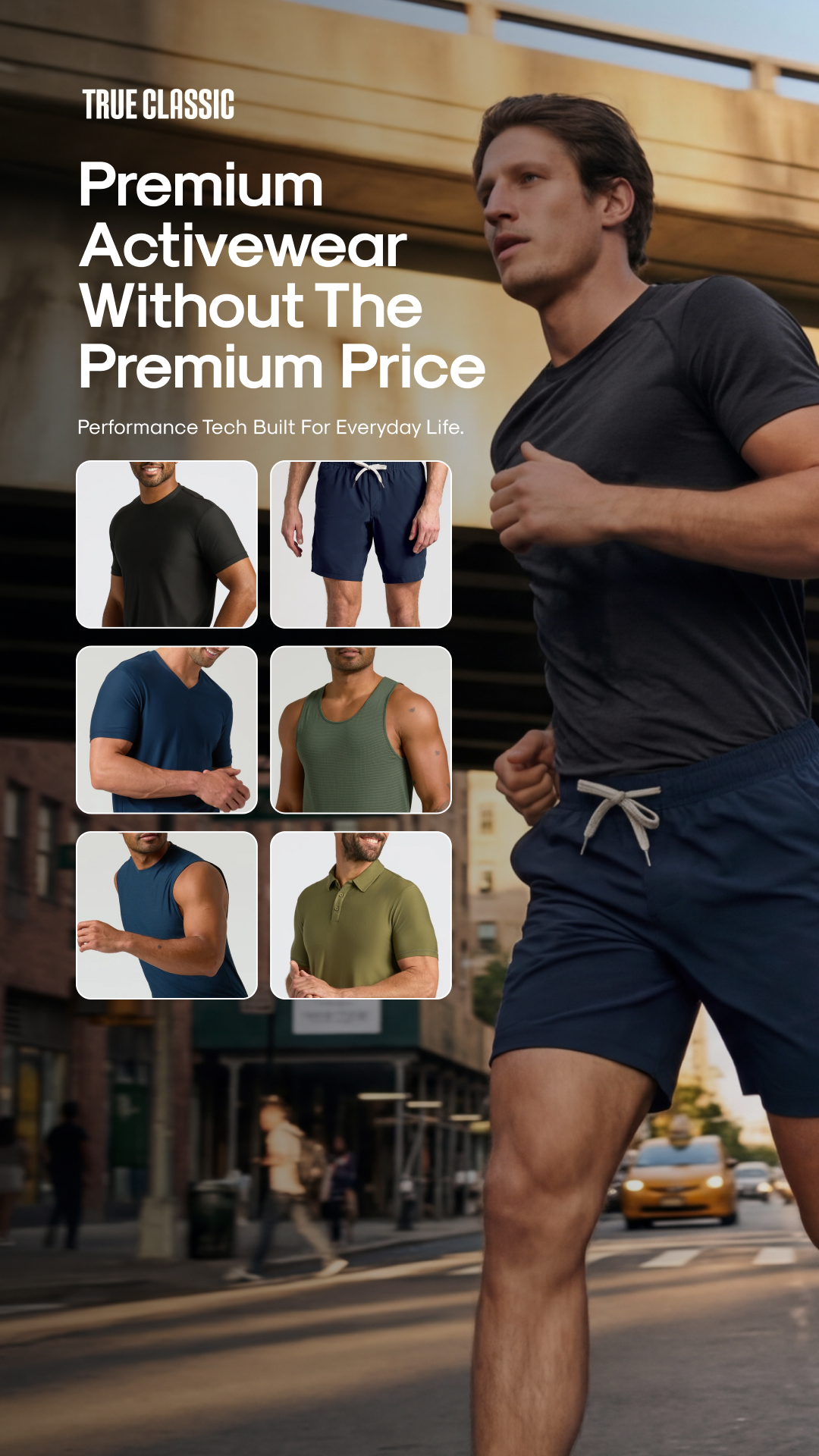 True Classic Facebook ad