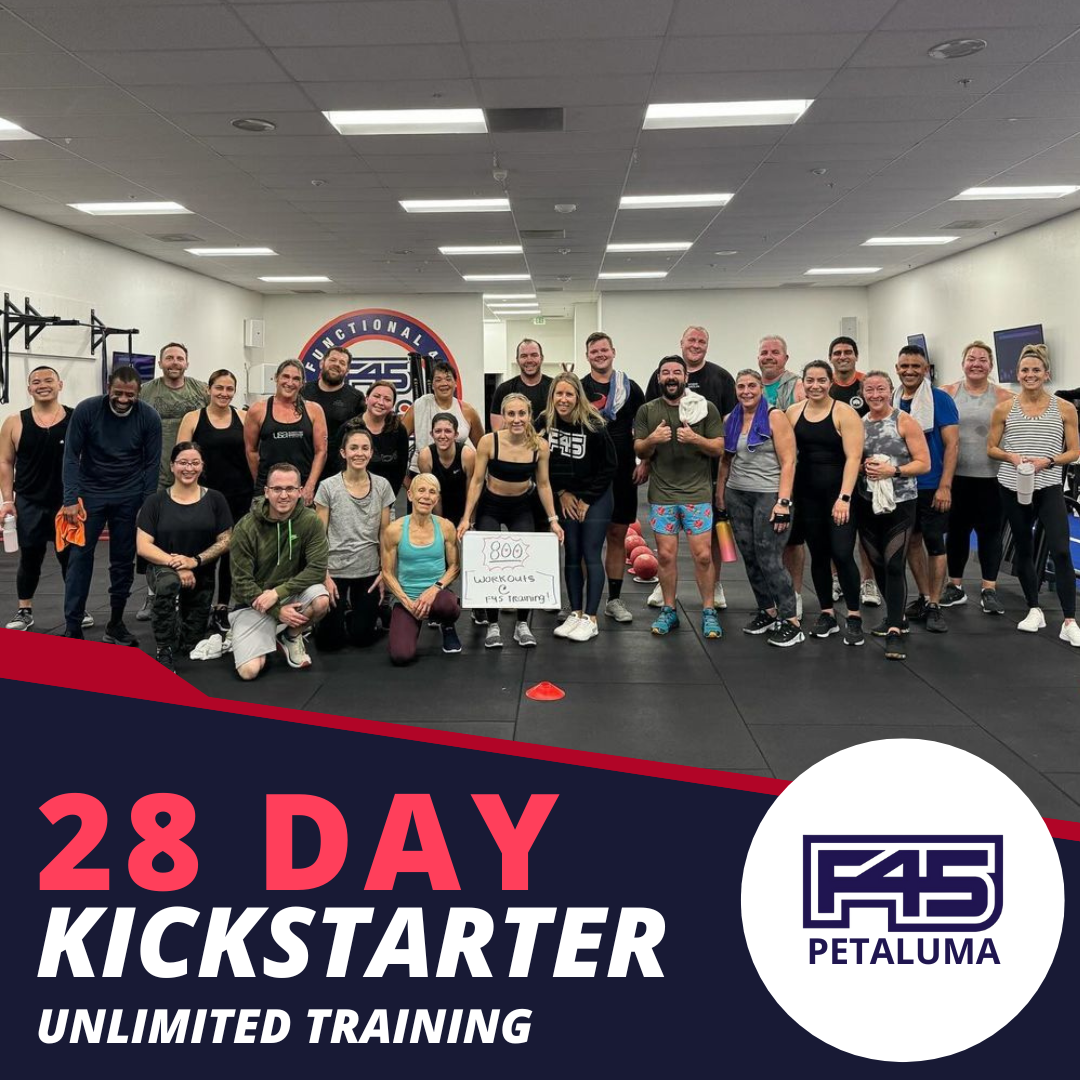 F45 Training Petaluma Facebook ad: Limited Time Offer Secure your Spot now!