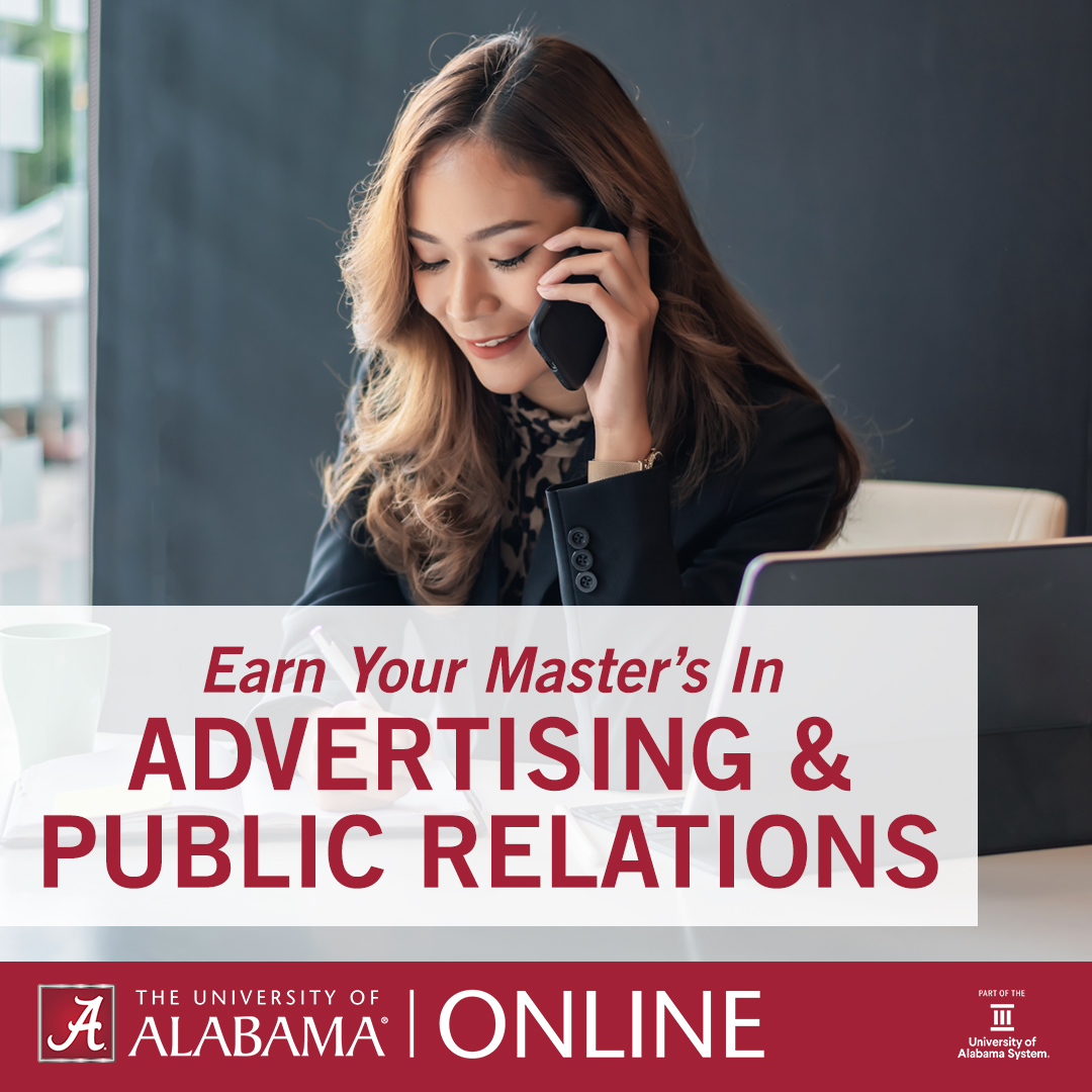 The University of Alabama Online Facebook ad