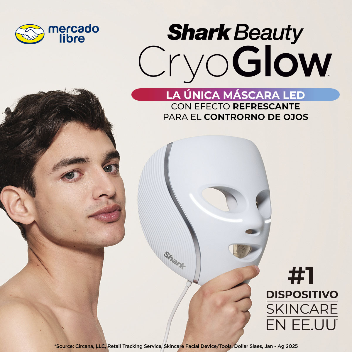 Shark Beauty Chile Facebook ad from Jul 7, 2026
