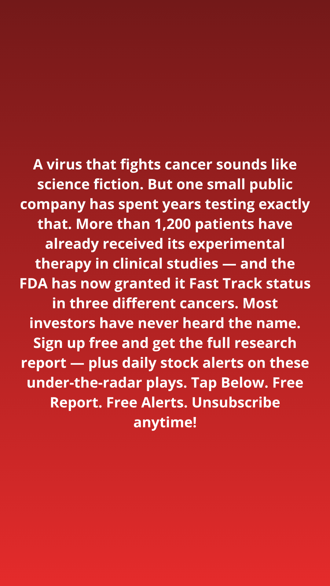 Jeff Bishop Facebook ad: Get The Free Report