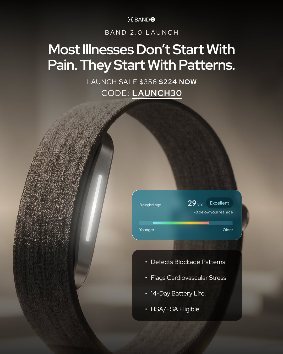 The Daily Vital Check Facebook ad