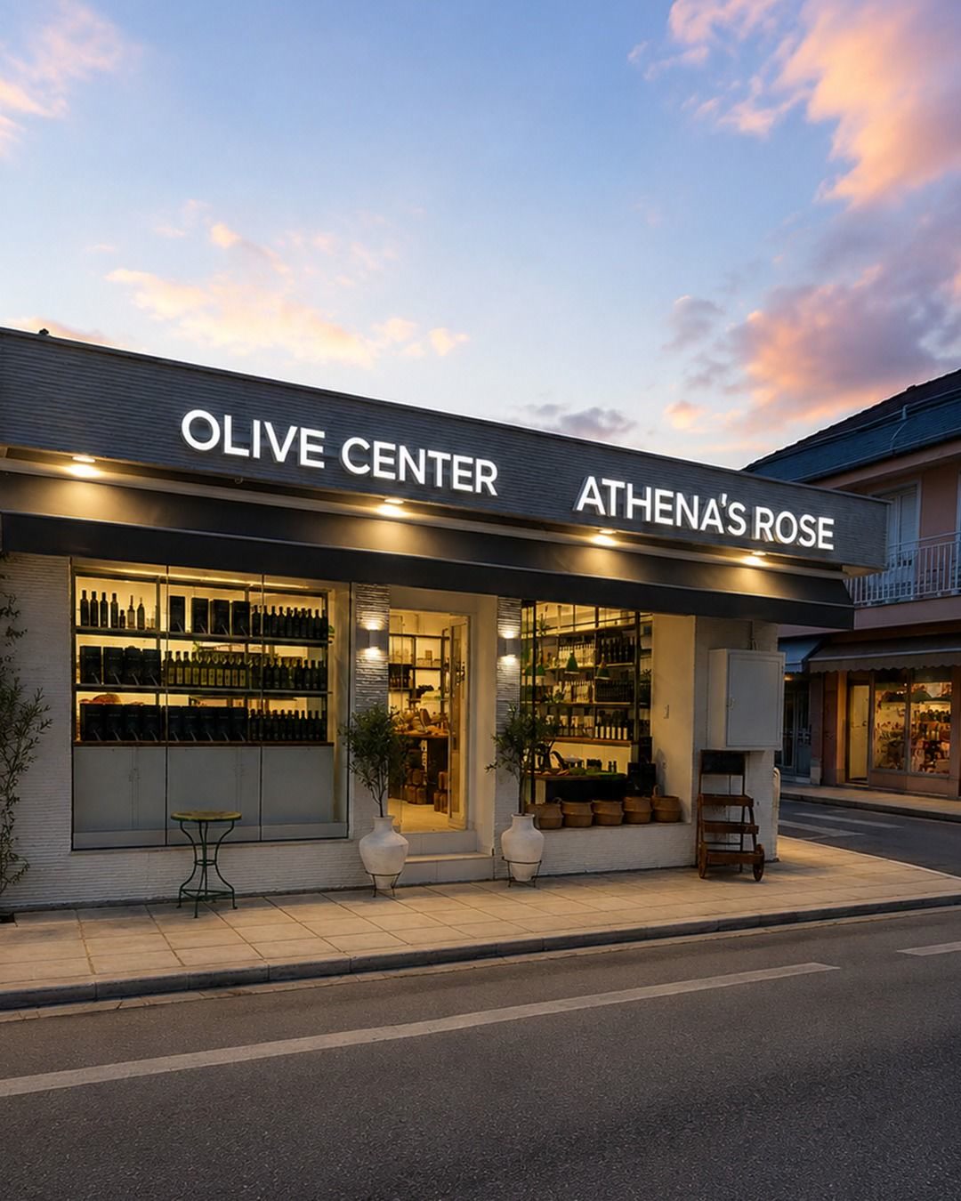 Athena's Rose Facebook ad: Athena's Rose Olive Center