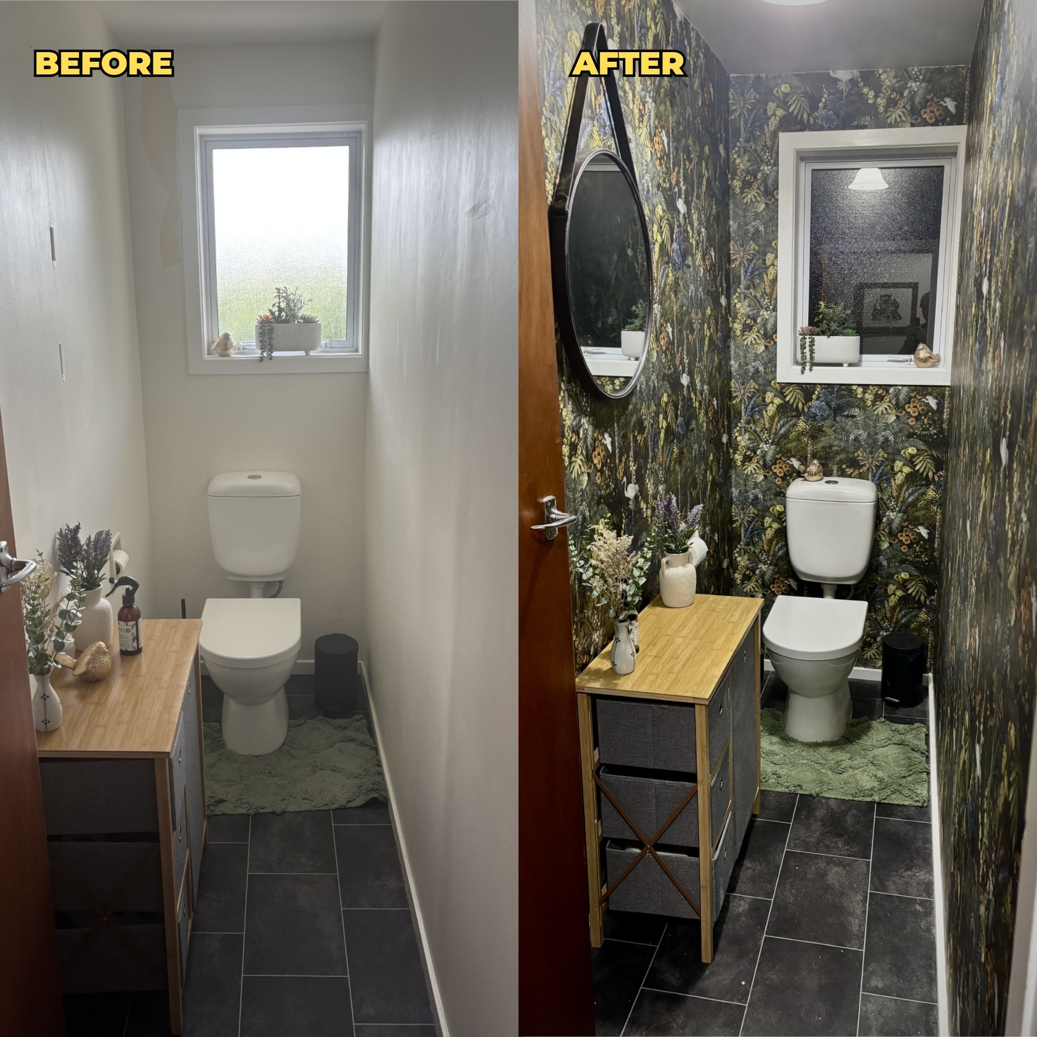 The Inside Facebook ad: Wallpaper transformation
