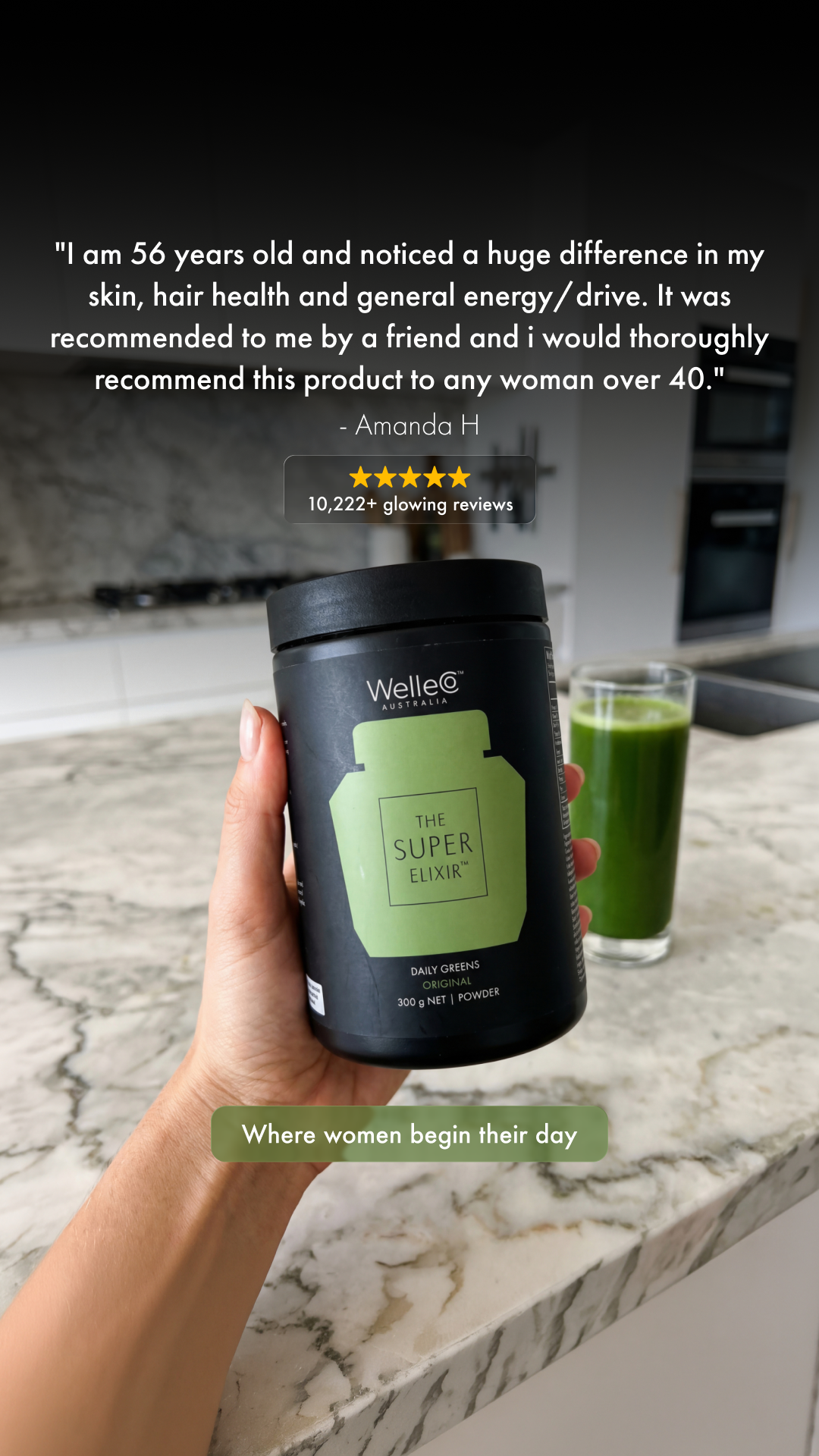 WelleCo Facebook ad