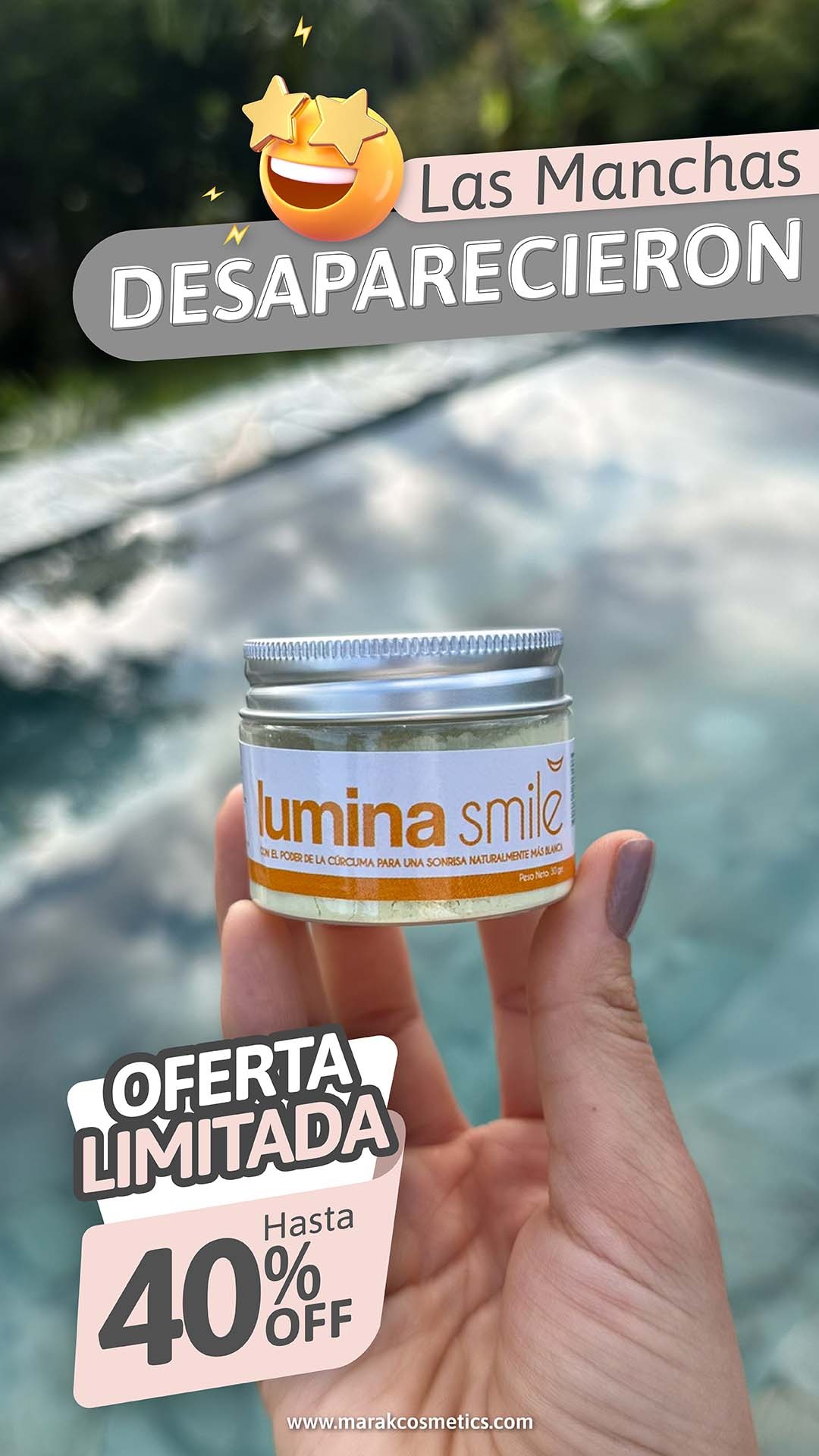 Marak Cosmetics Facebook ad: Lumina Smile