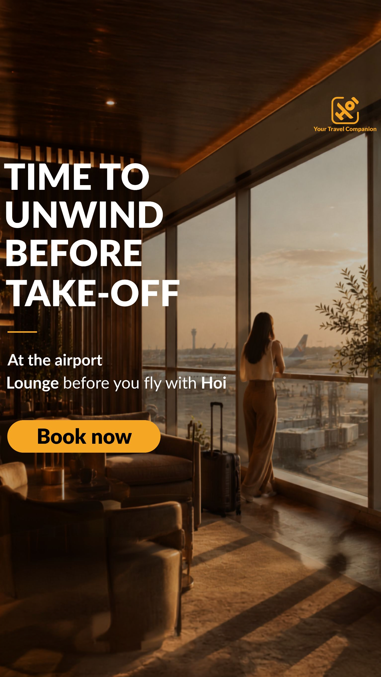 Hi2HOI Facebook ad: Unlock Your Lounge Eligibility
