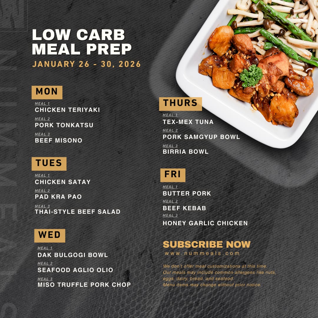NUM MEALS Facebook ad: AS LOW AS 149 PHP PER MEAL