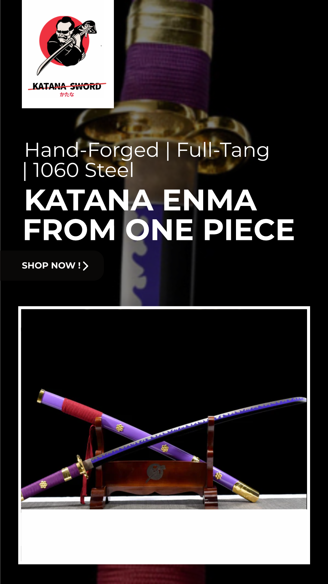 Katana Sword Facebook ad