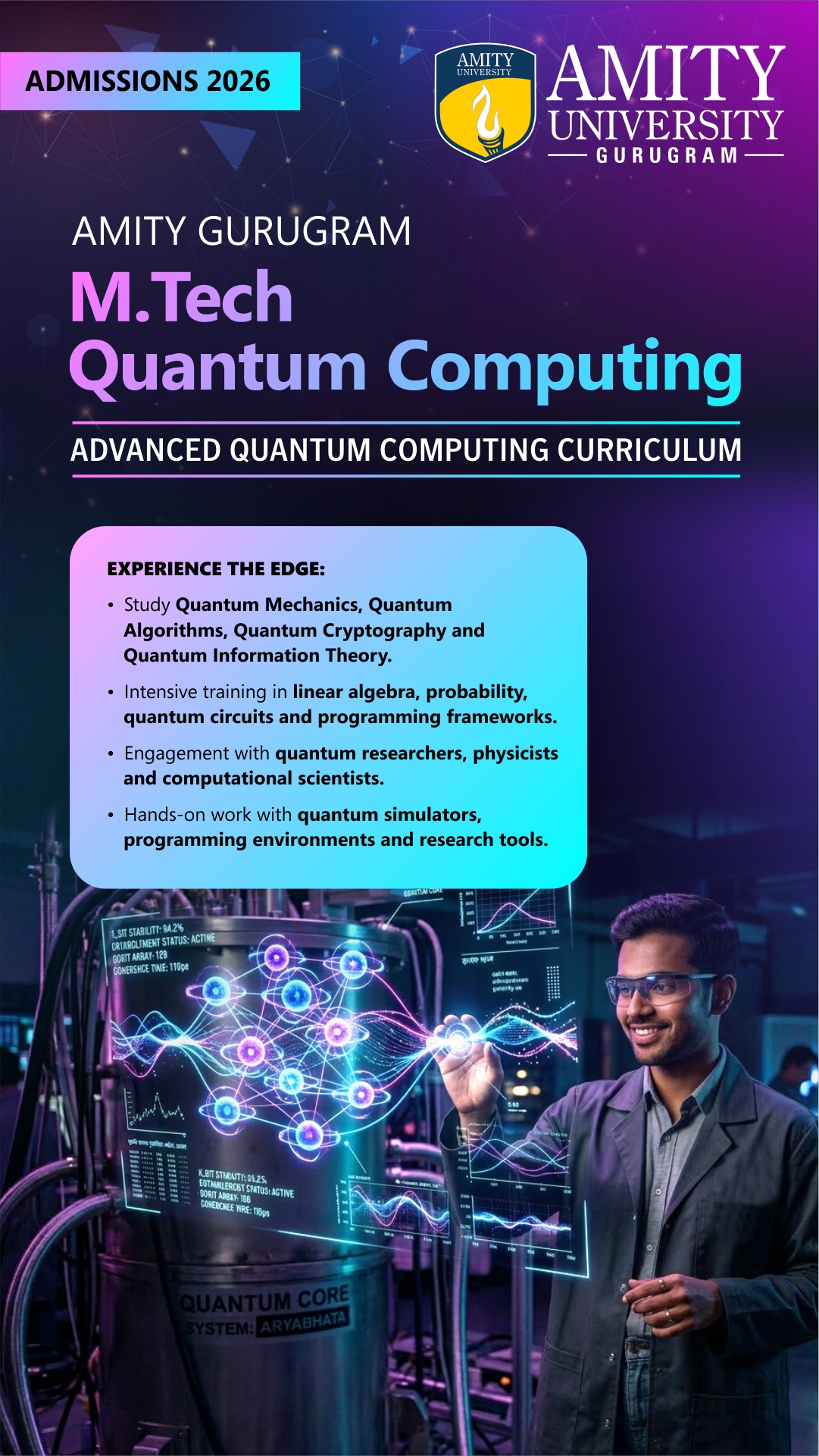Amity University Gurugram Facebook ad