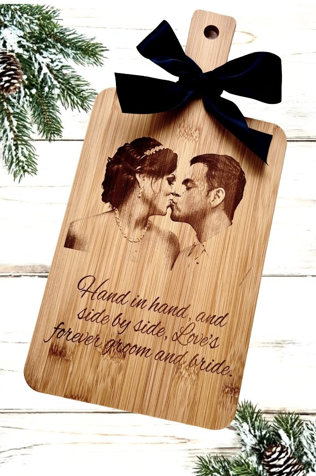Creative Prints Gifts Facebook ad: Timeless Laser-Engraved Personalized Gifts