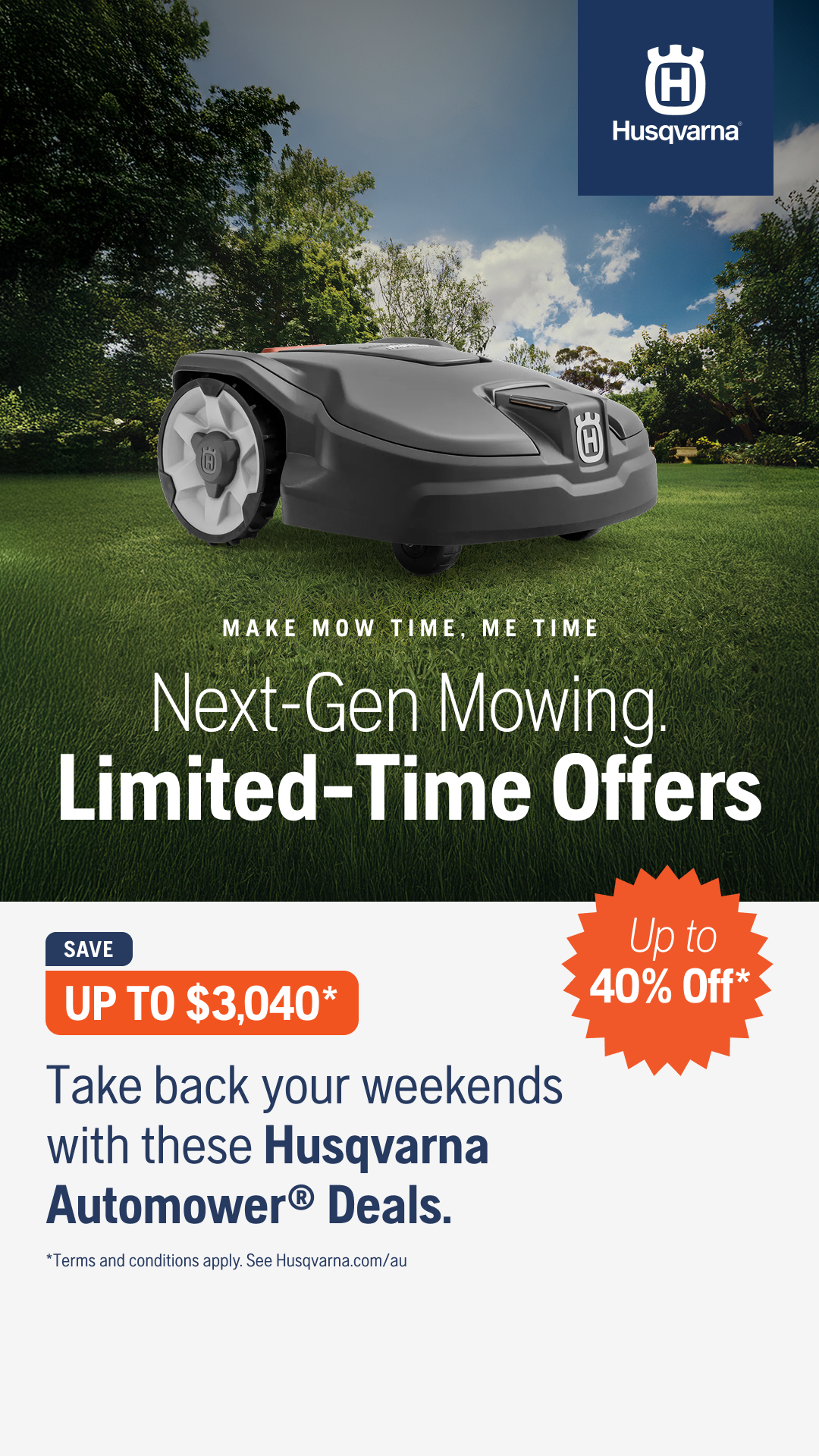 Husqvarna Facebook ad