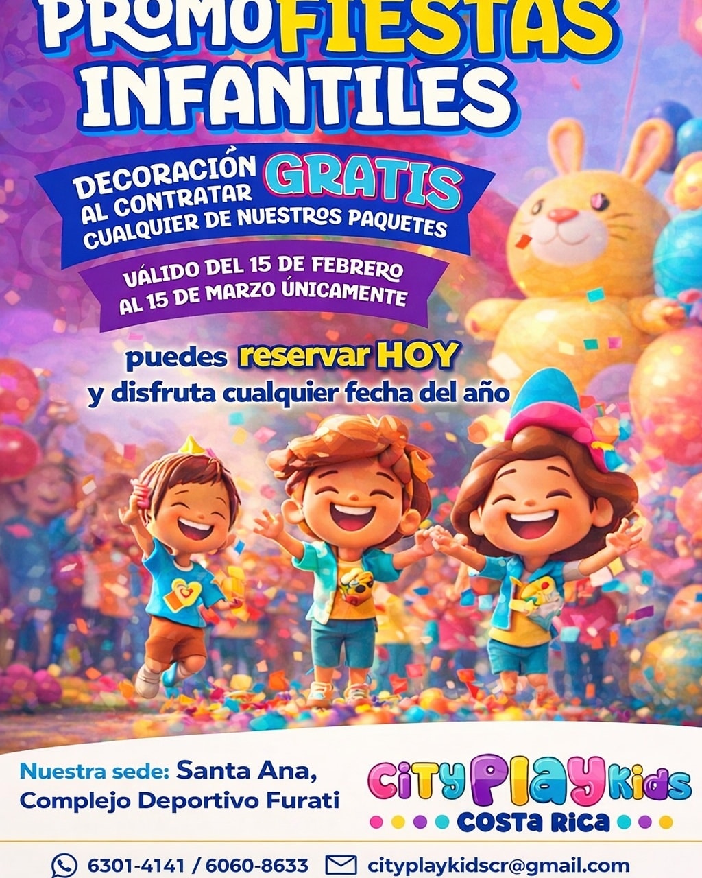 City Play Kids CR Facebook ad