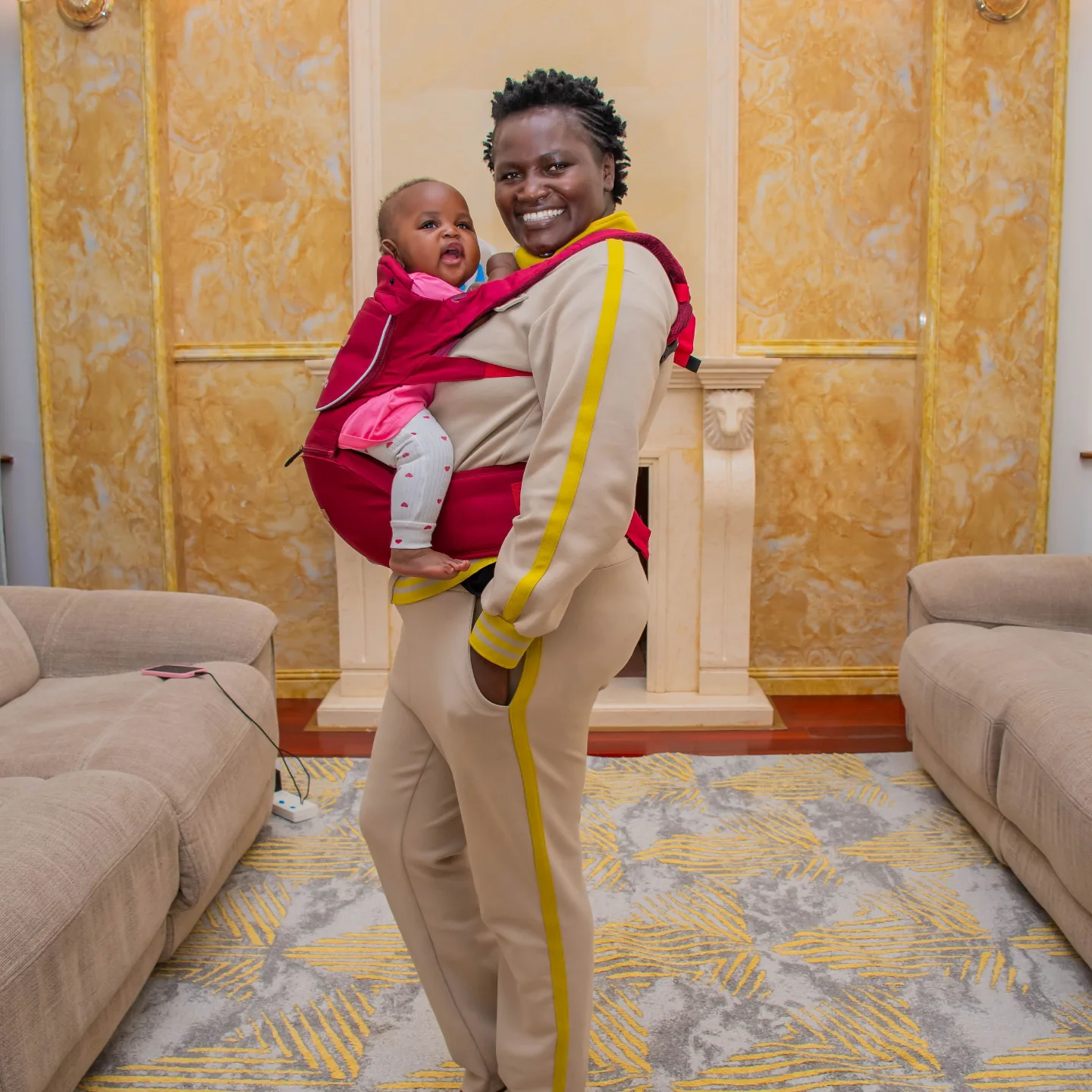 NILA BABY SHOP Facebook ad: With the Imama Baby Carrier, every cuddle is…