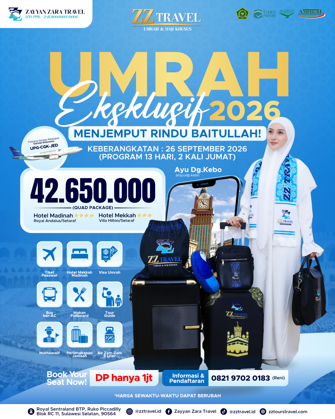 Zayyan Zara Travel Facebook ad