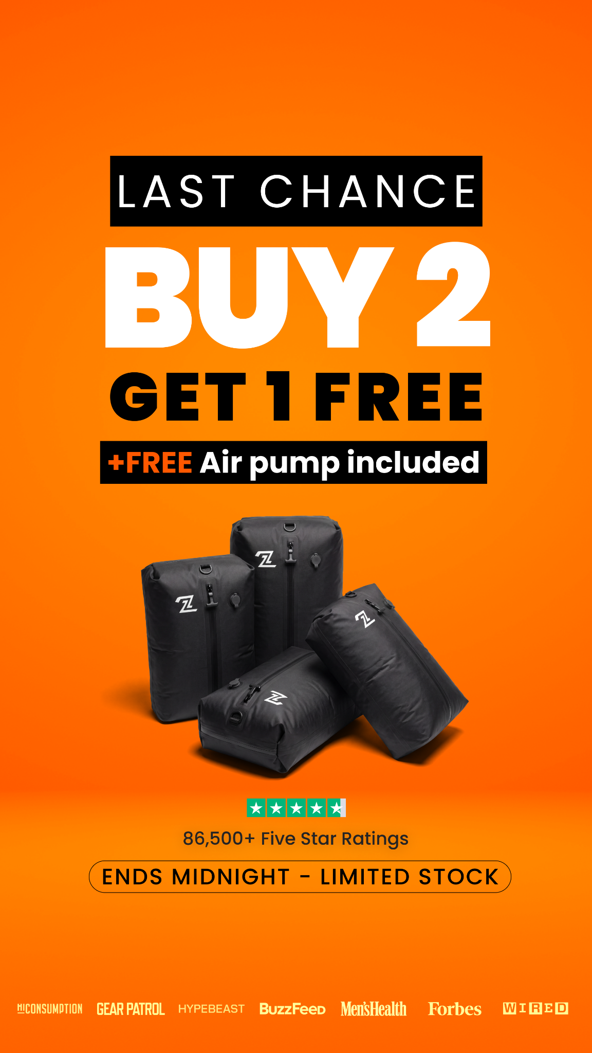 2packbag Facebook ad