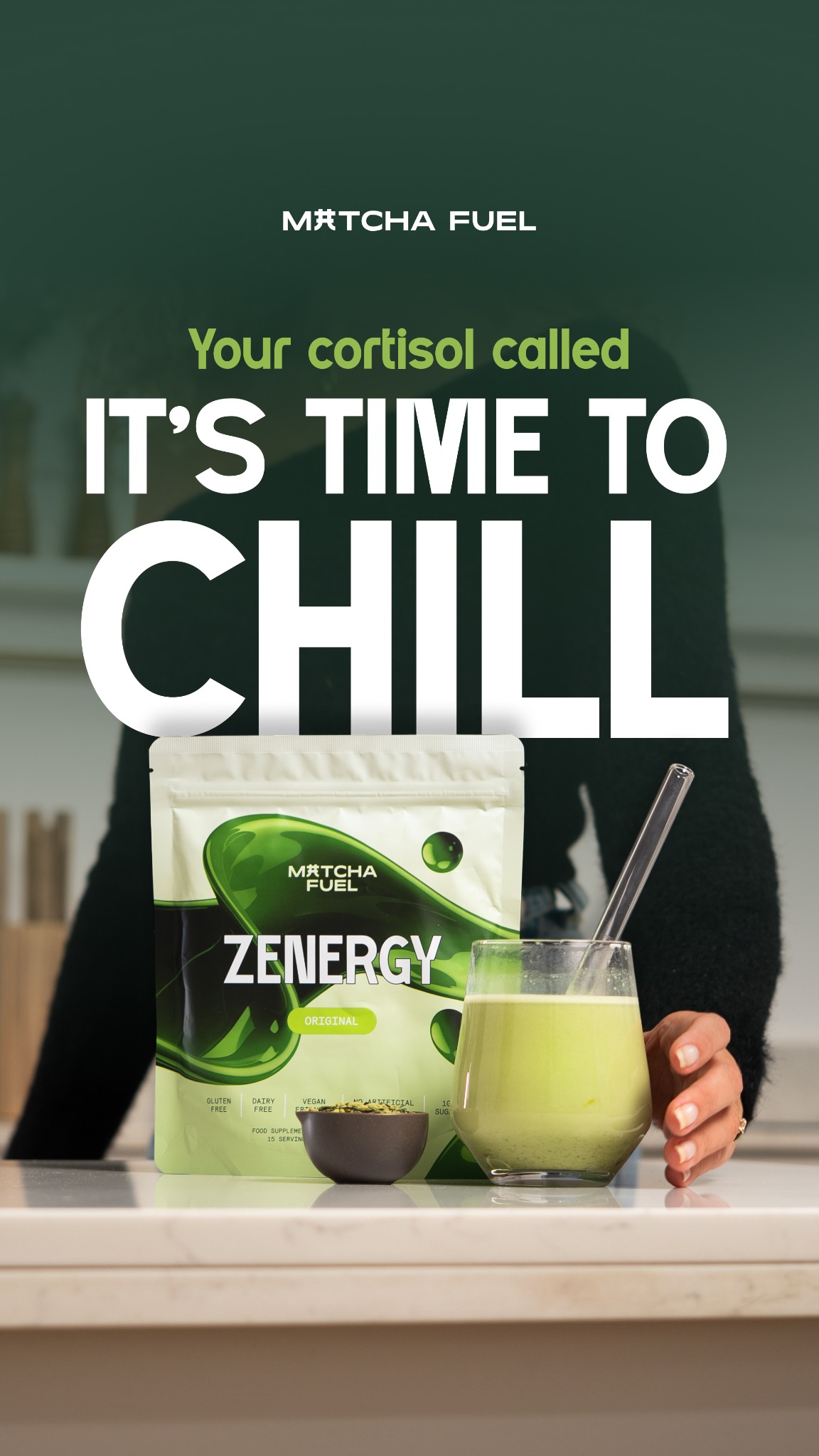 Matcha Fuel Facebook ad