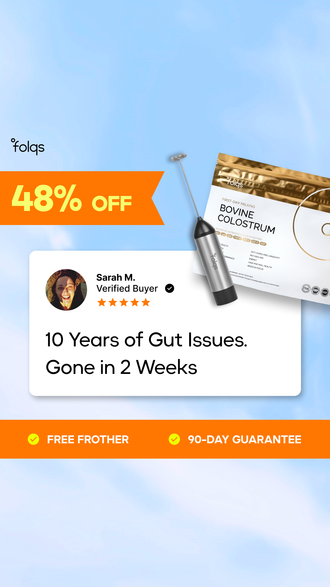 Folqs Facebook ad