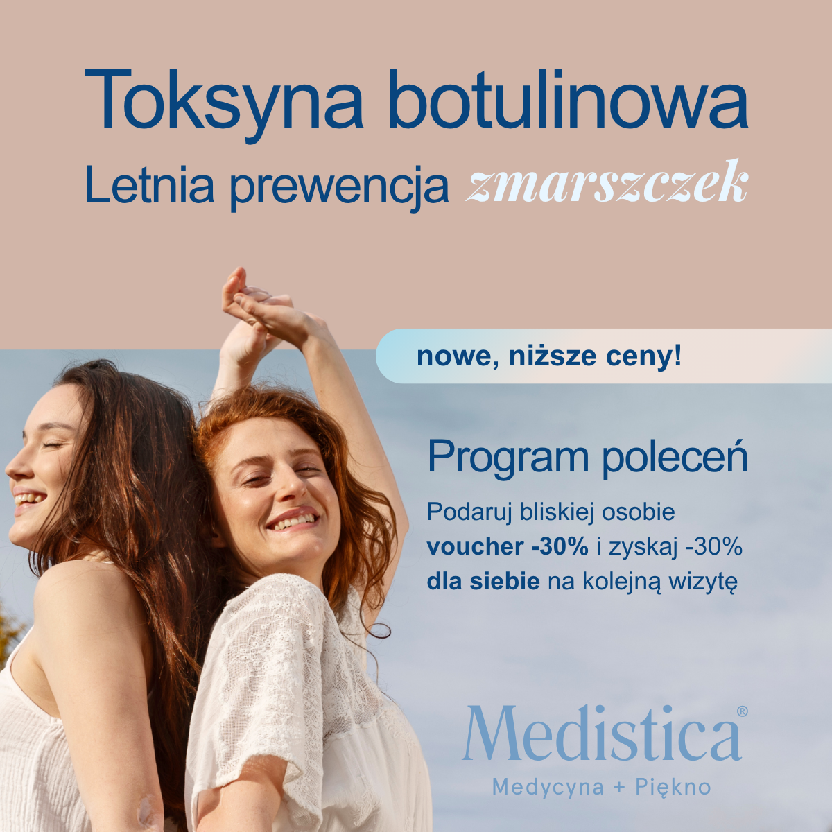 Medistica. Medycyna + Piękno Facebook ad from Jul 21, 2026